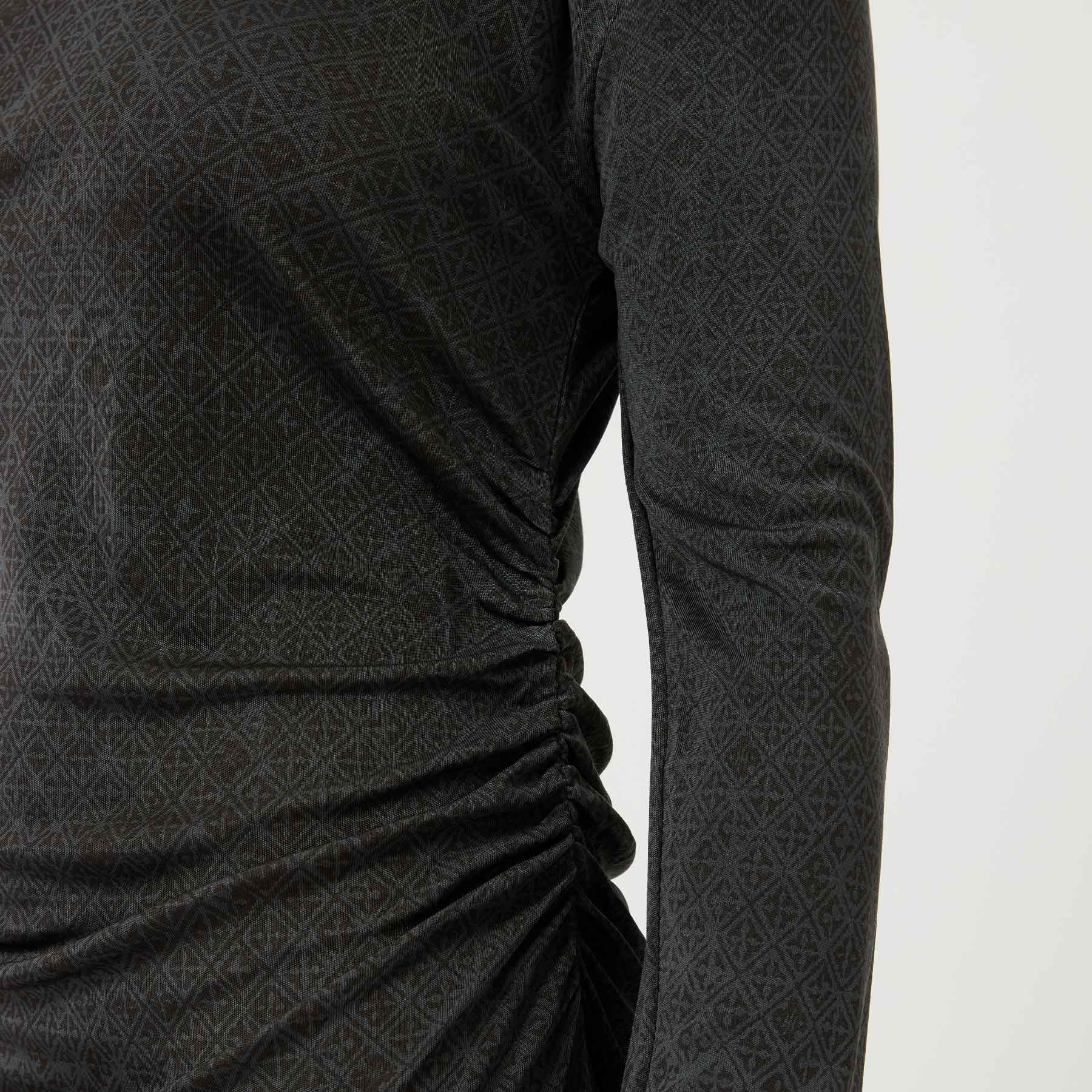 Dress Kale Long Eyes of Marrakesh Small Silk Jersey