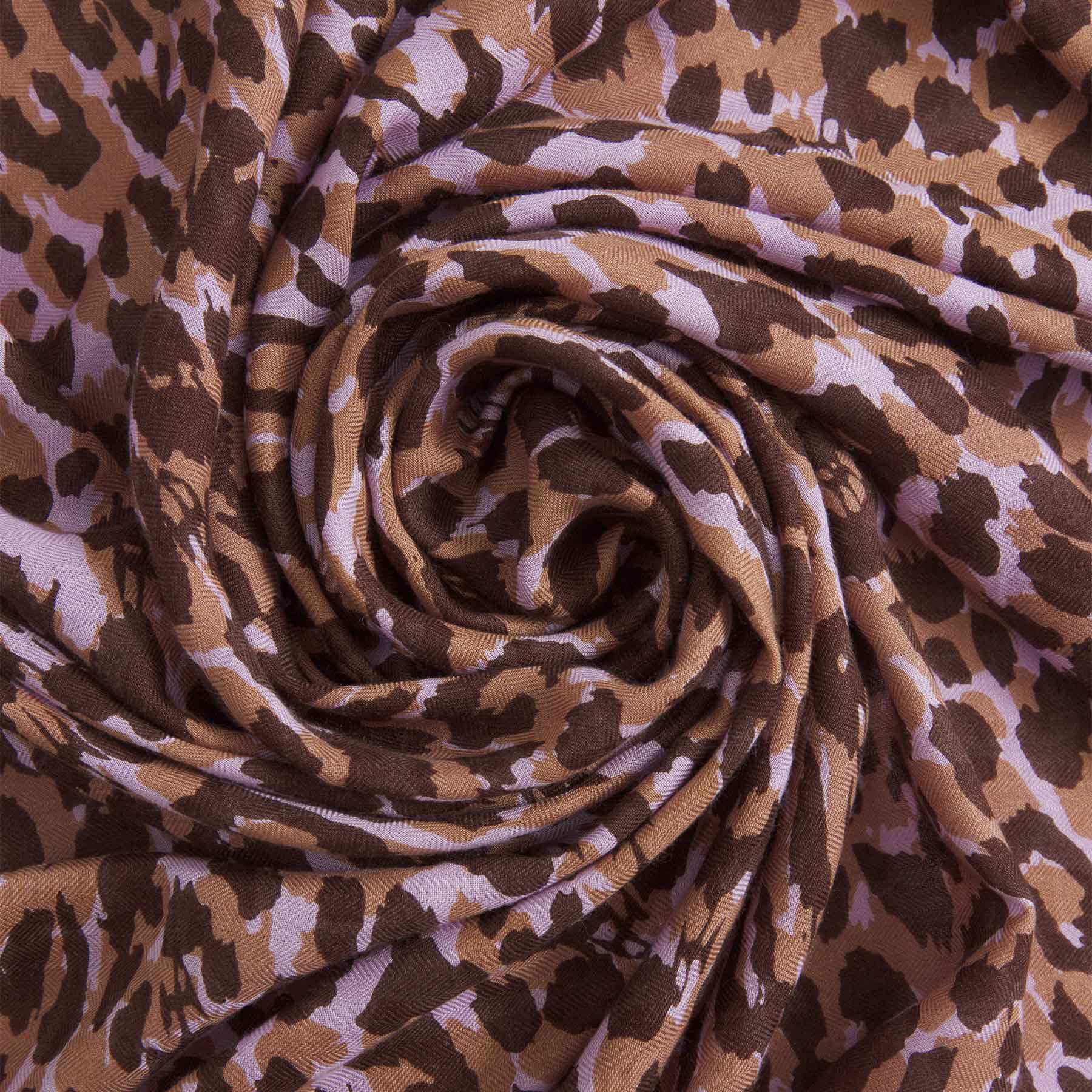 Explorer 110 Silk-Cashmere Cheetah
