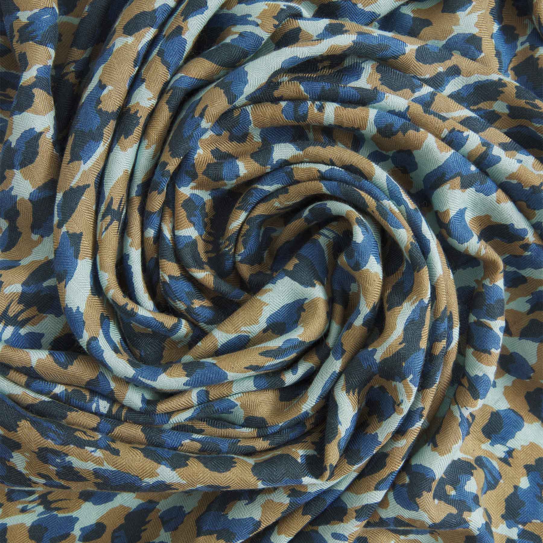 Explorer 110 Silk-Cashmere Cheetah