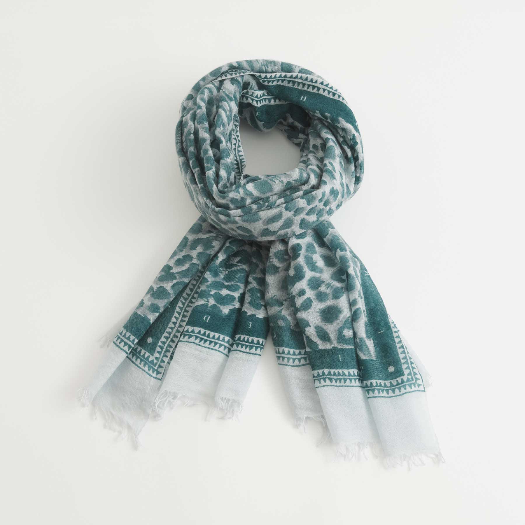 Felted Stole Cheetah