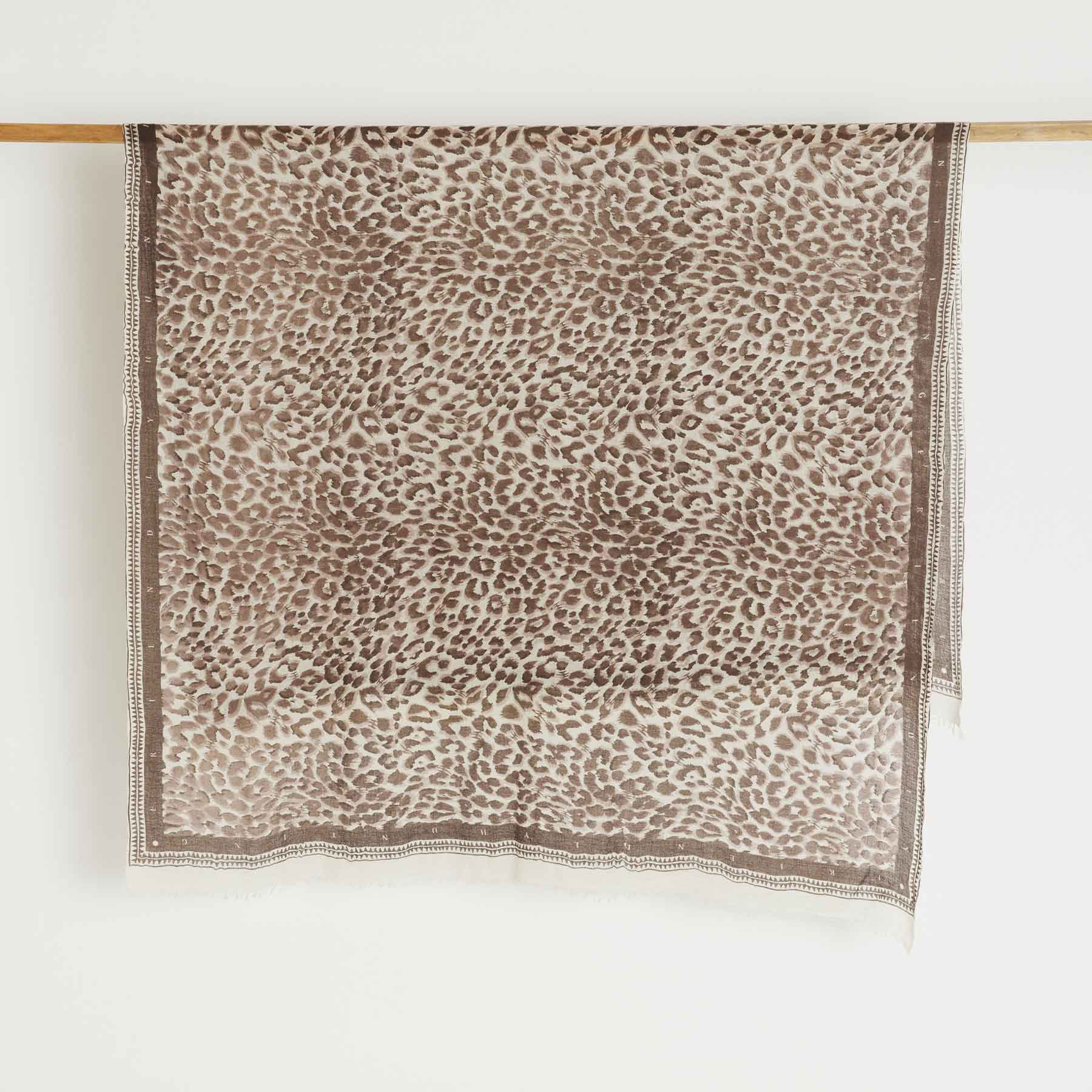 Felted Stole Cheetah