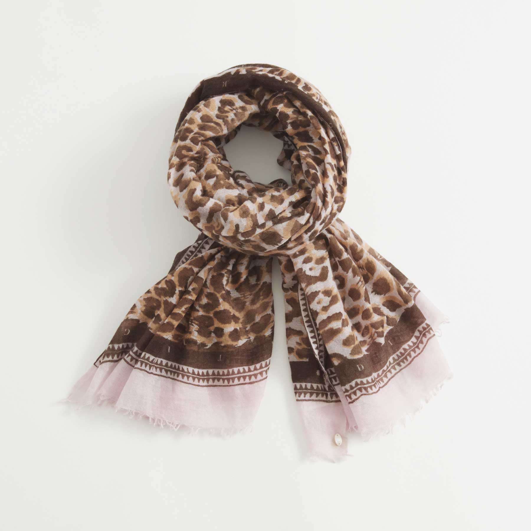 Felted Stole Cheetah