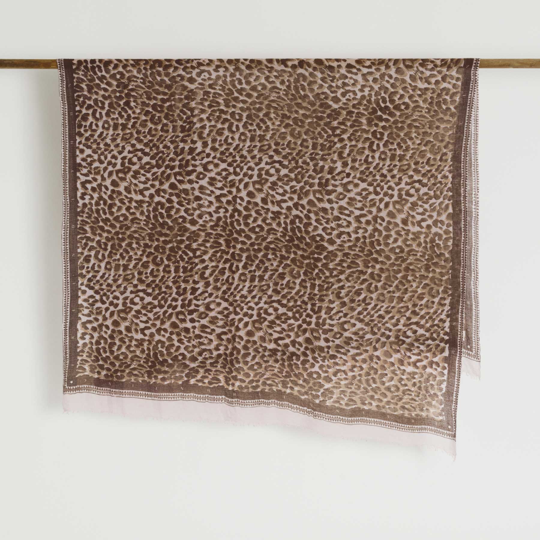 Felted Stole Cheetah