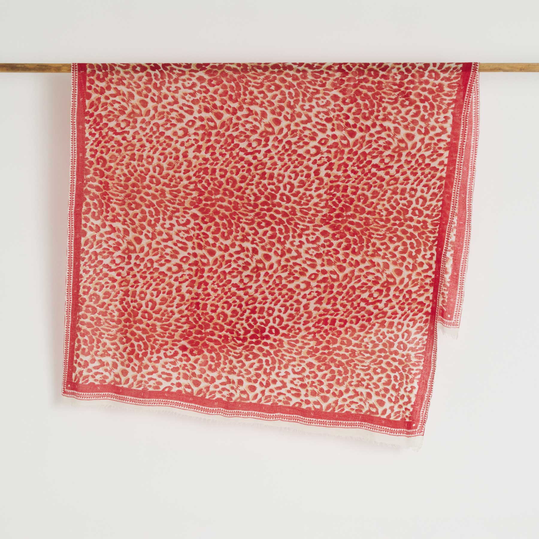 Felted Stole Cheetah