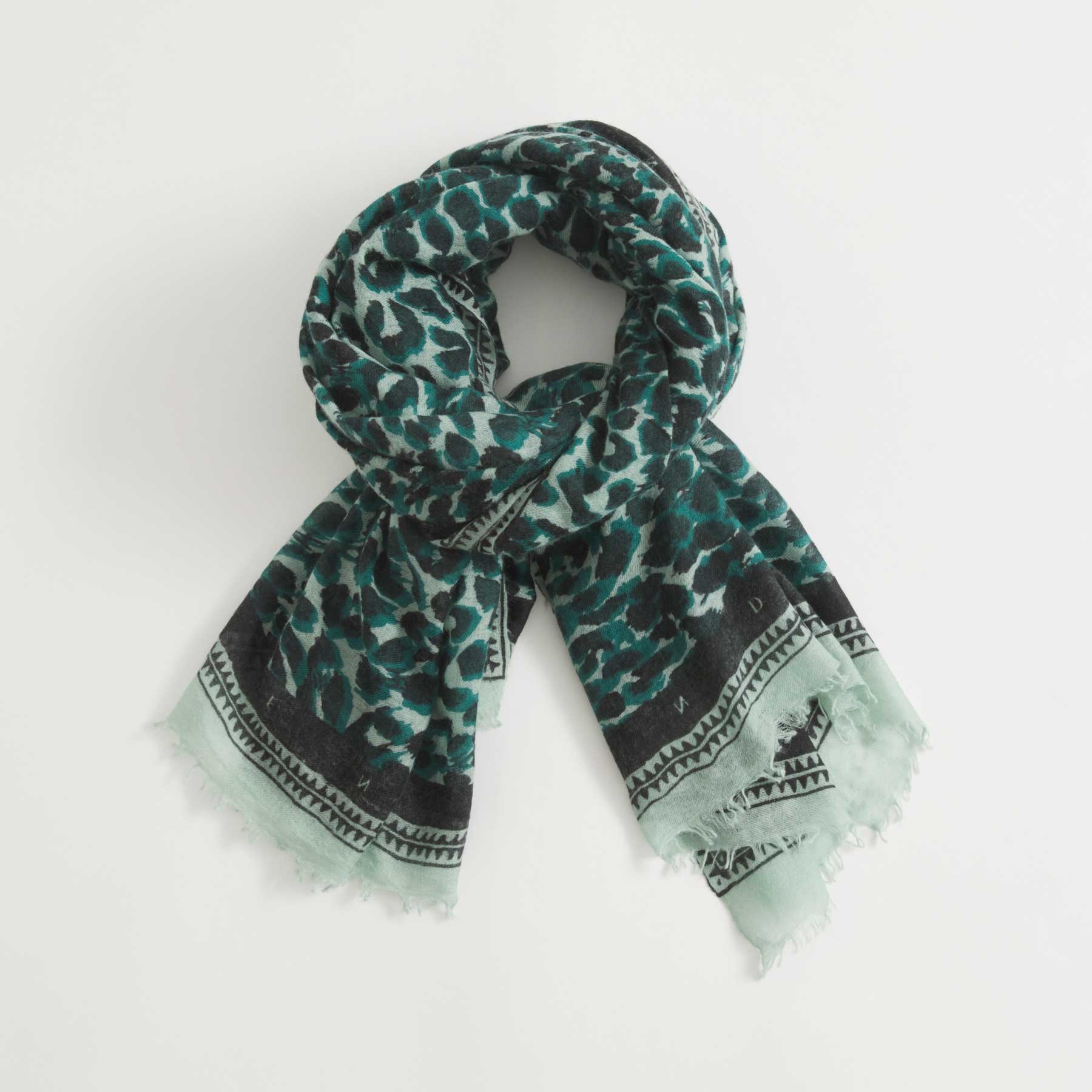 Felted Stole Cheetah