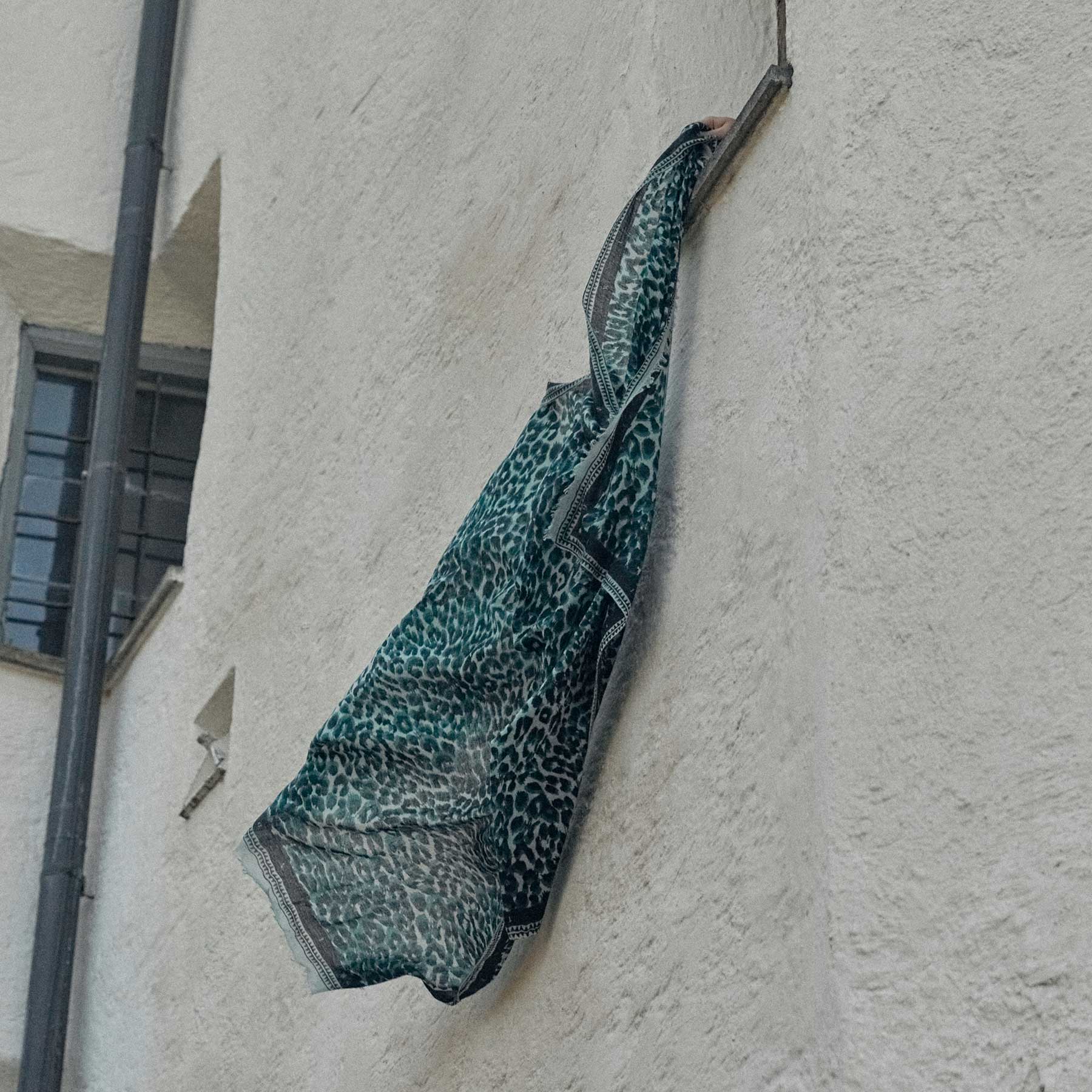 Felted Stole Cheetah