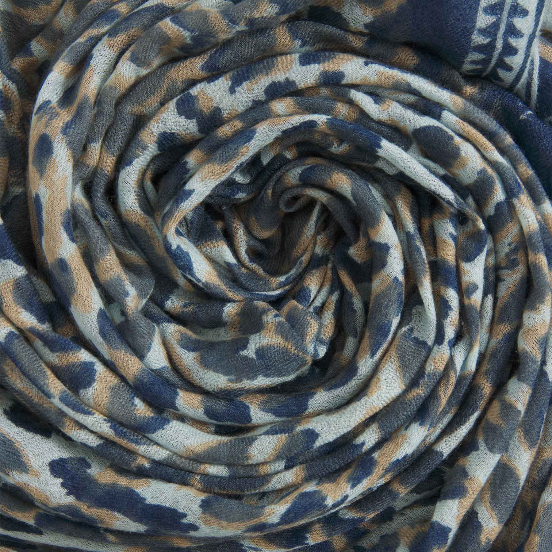 Felted Stole Cheetah