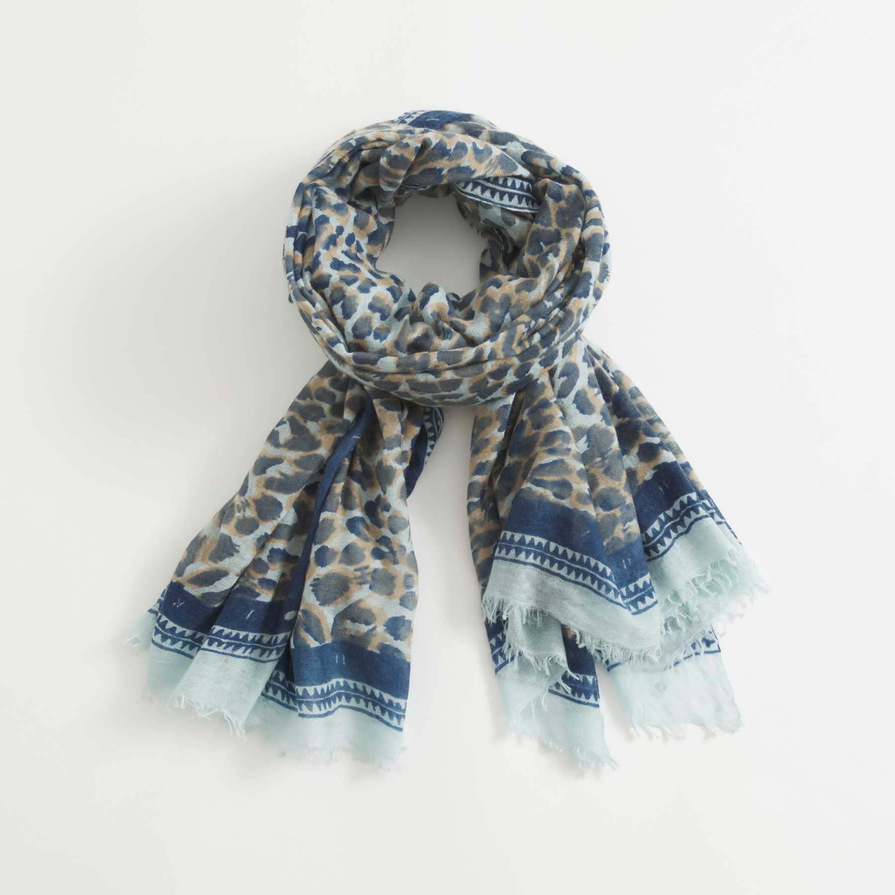 Felted Stole Cheetah