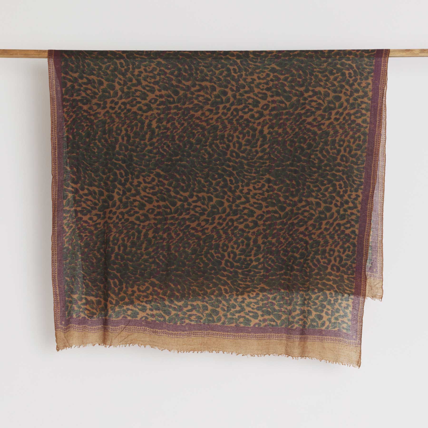 Felted Stole Cheetah