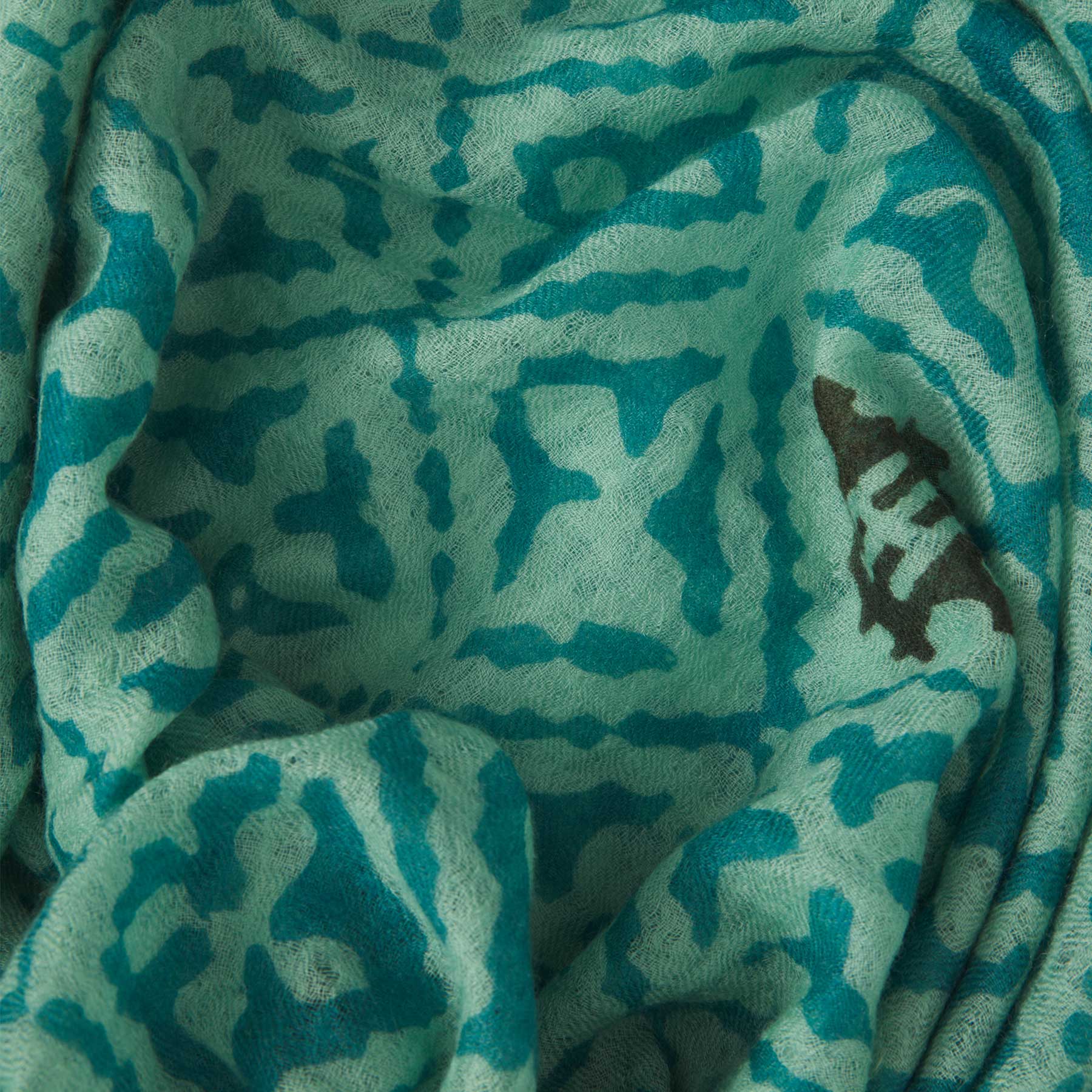 Felted Stole Eyes of Marrakesh