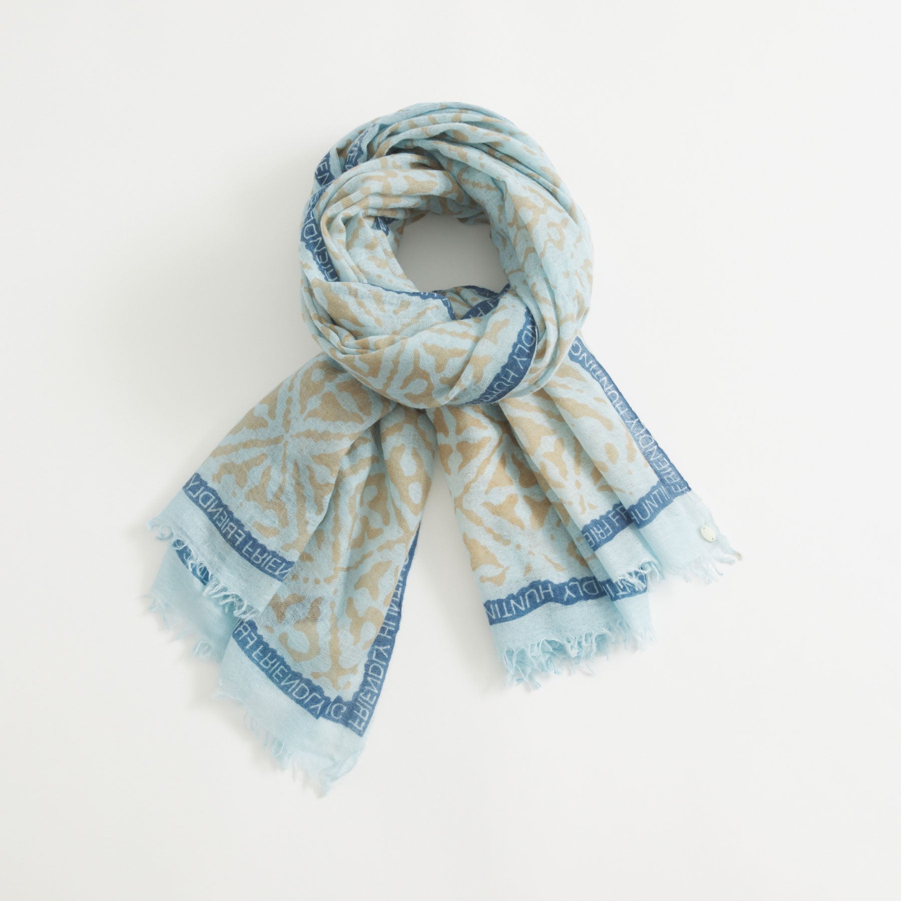 Felted Stole Eyes of Marrakesh