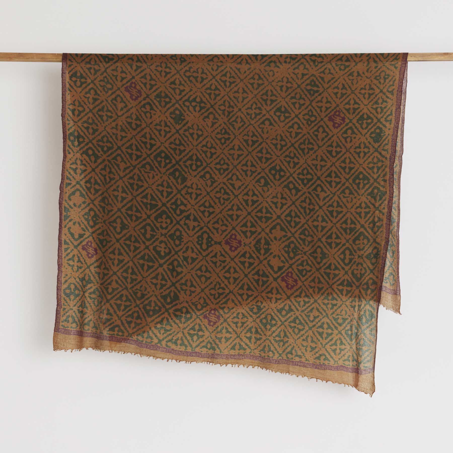 Felted Stole Eyes of Marrakesh