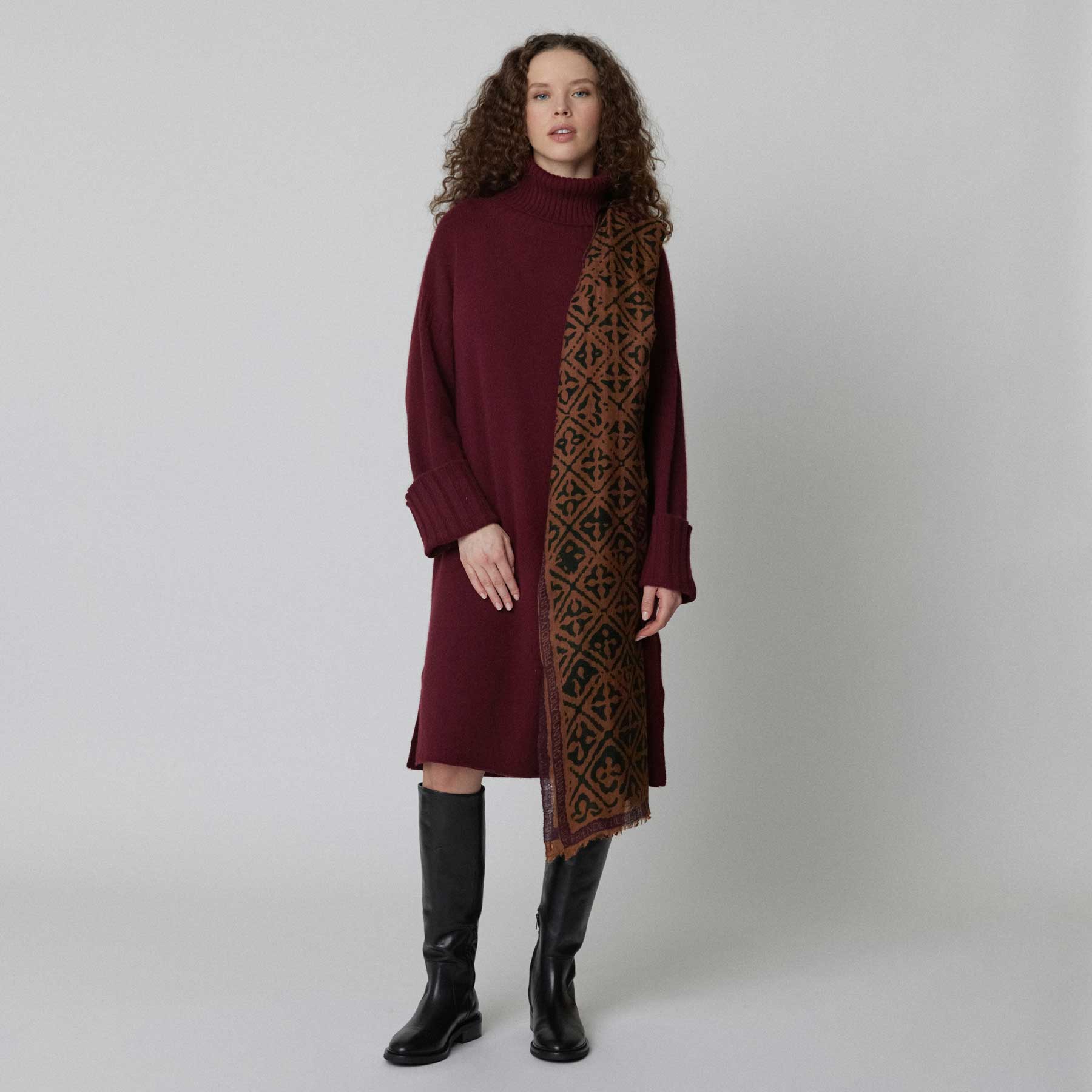 Felted Stole Eyes of Marrakesh