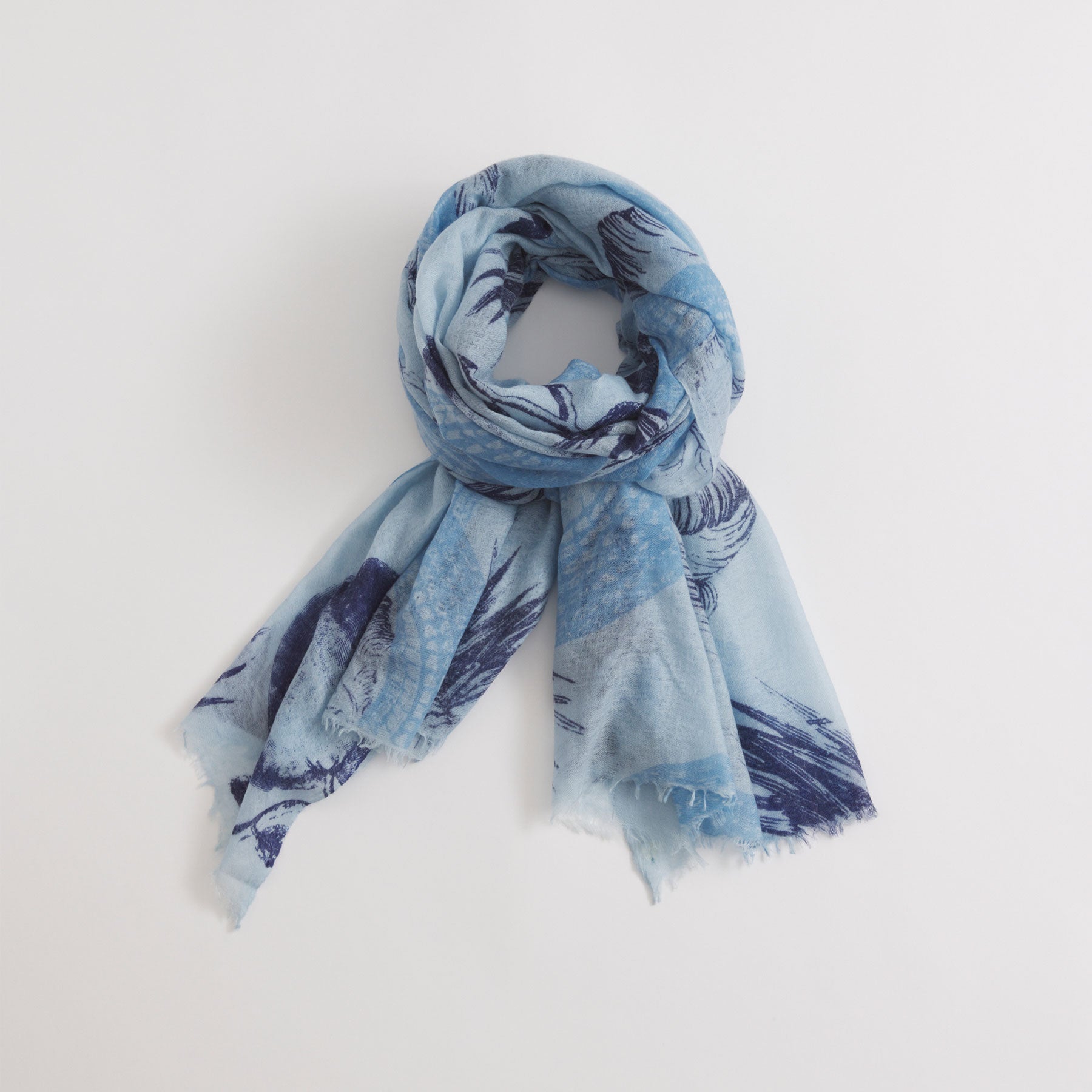 Felted Stole Garden Eden