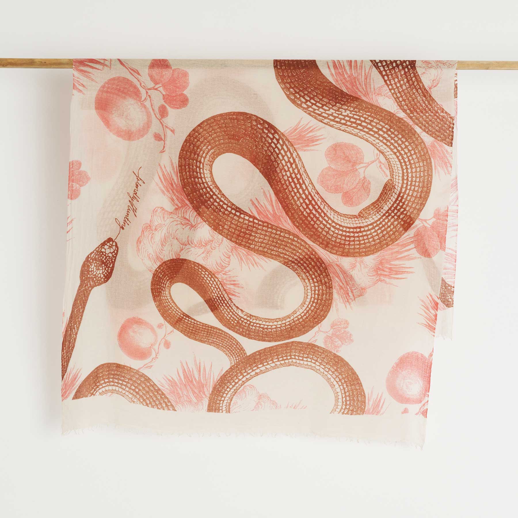 Felted Stole Garden Eden