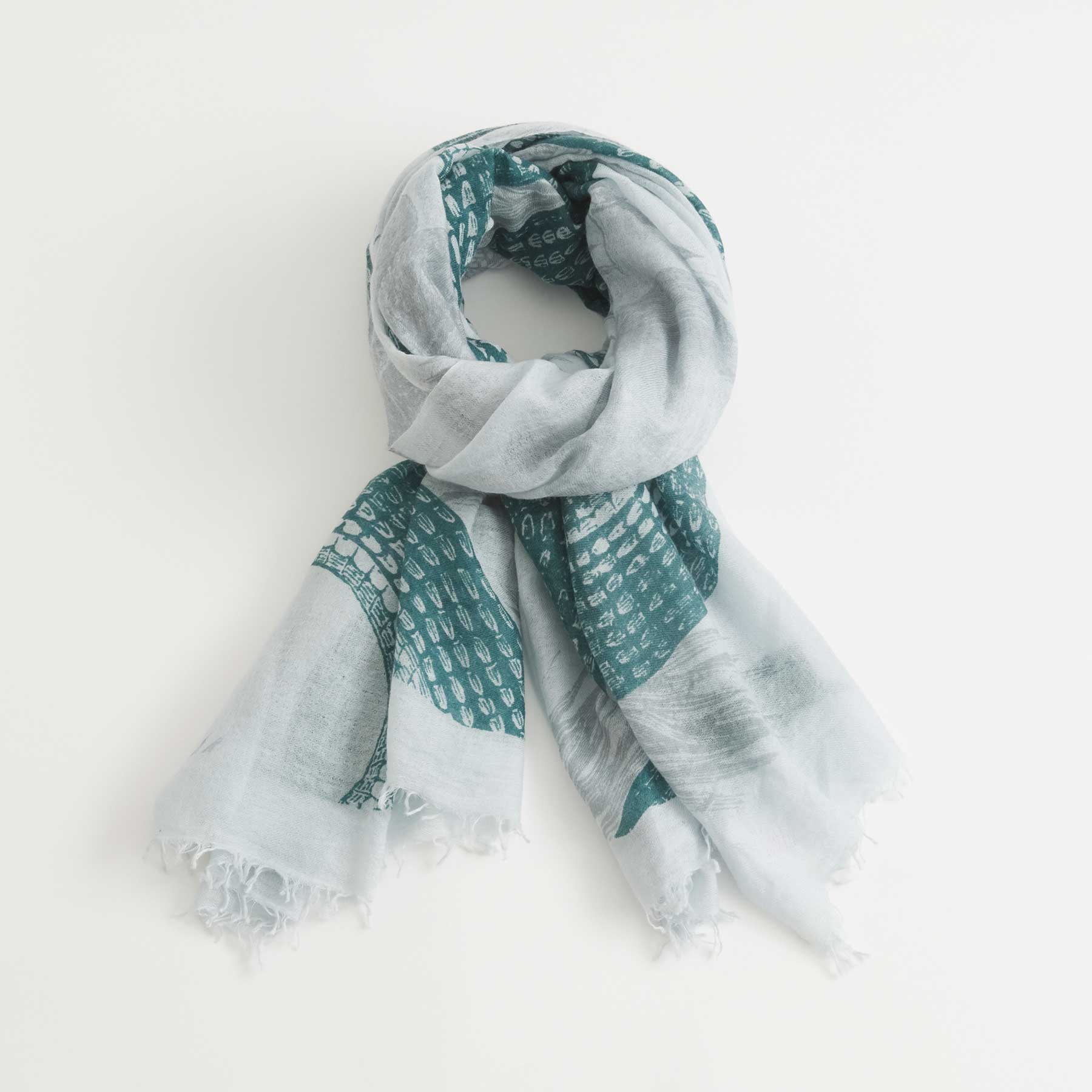 Felted Stole Garden Eden