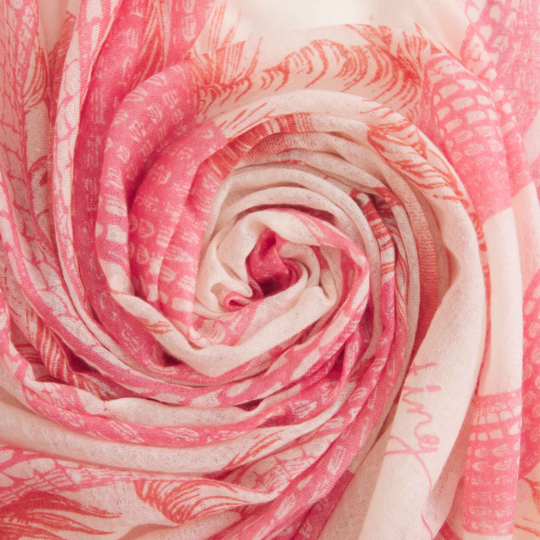 Felted Stole Garden Eden