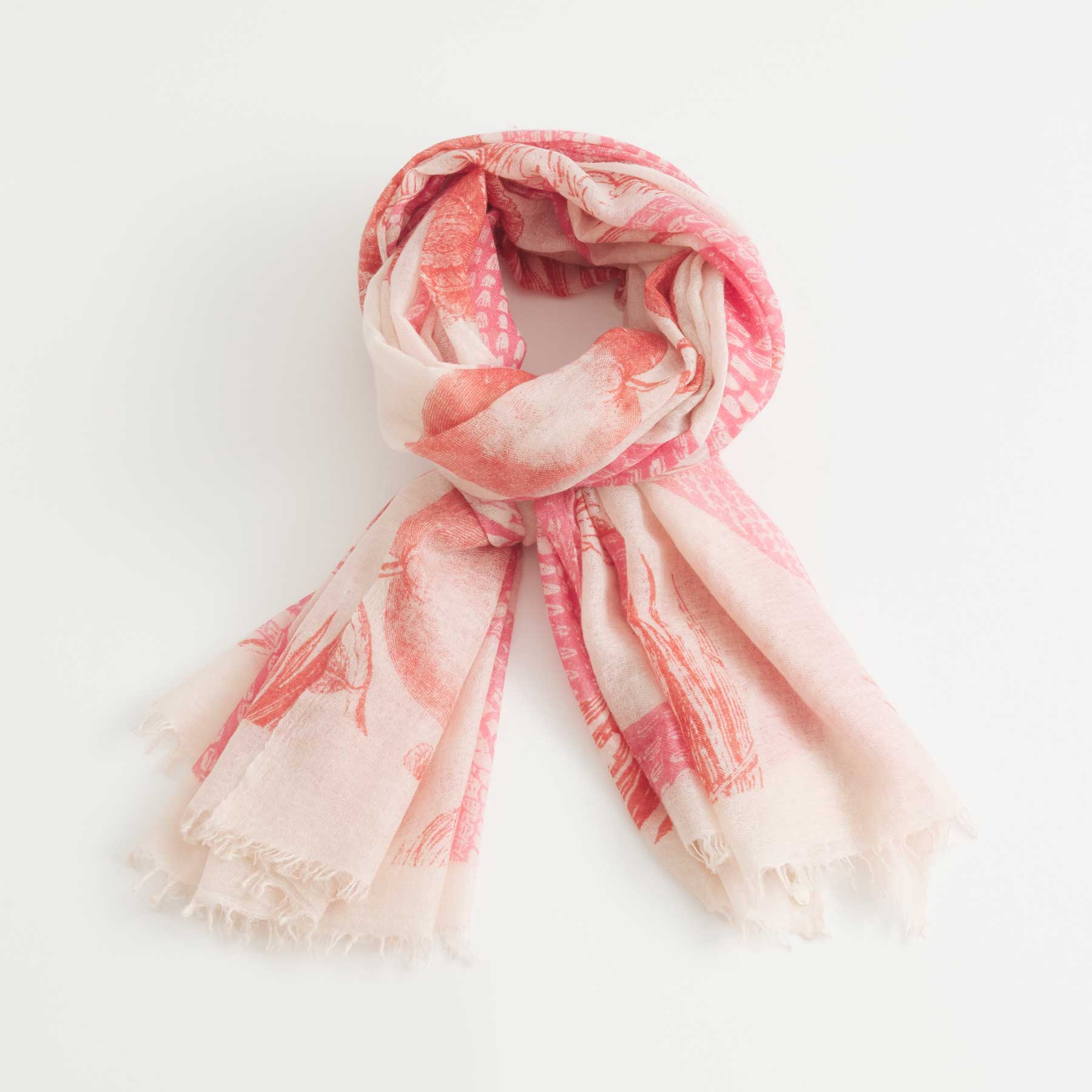 Felted Stole Garden Eden