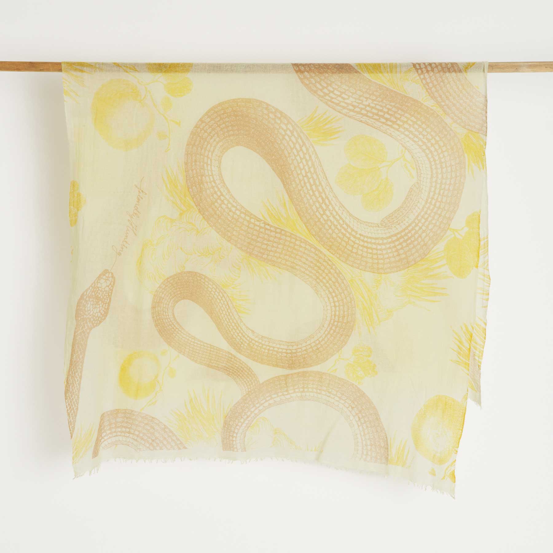 Felted Stole Garden Eden