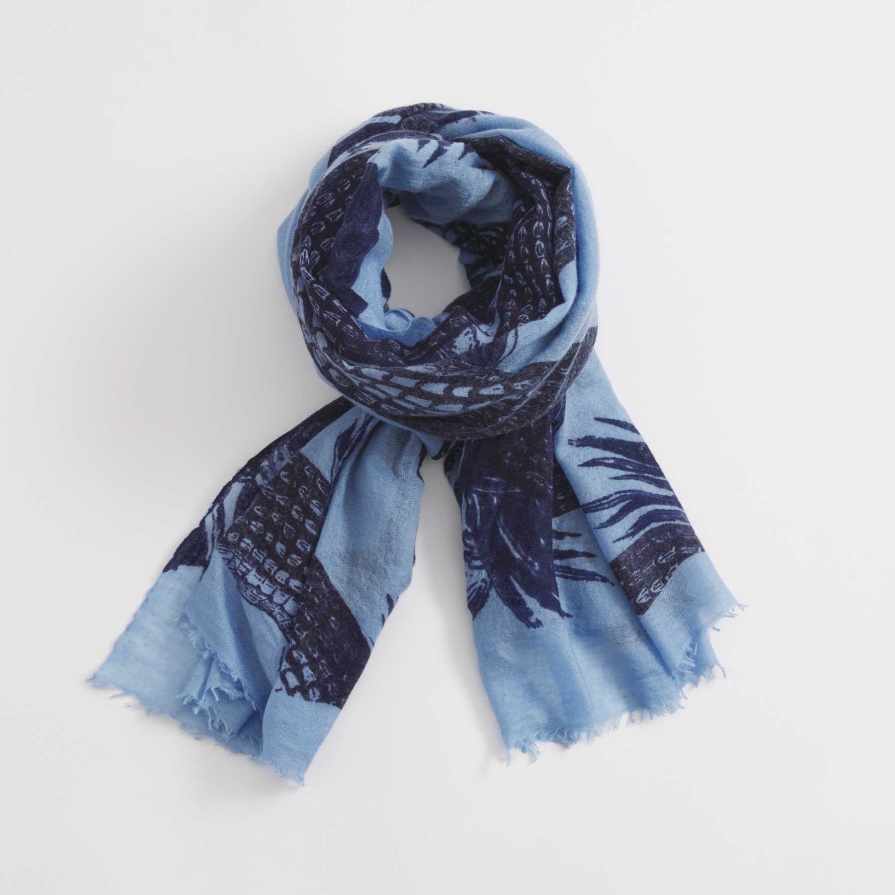 Felted Stole Garden Eden