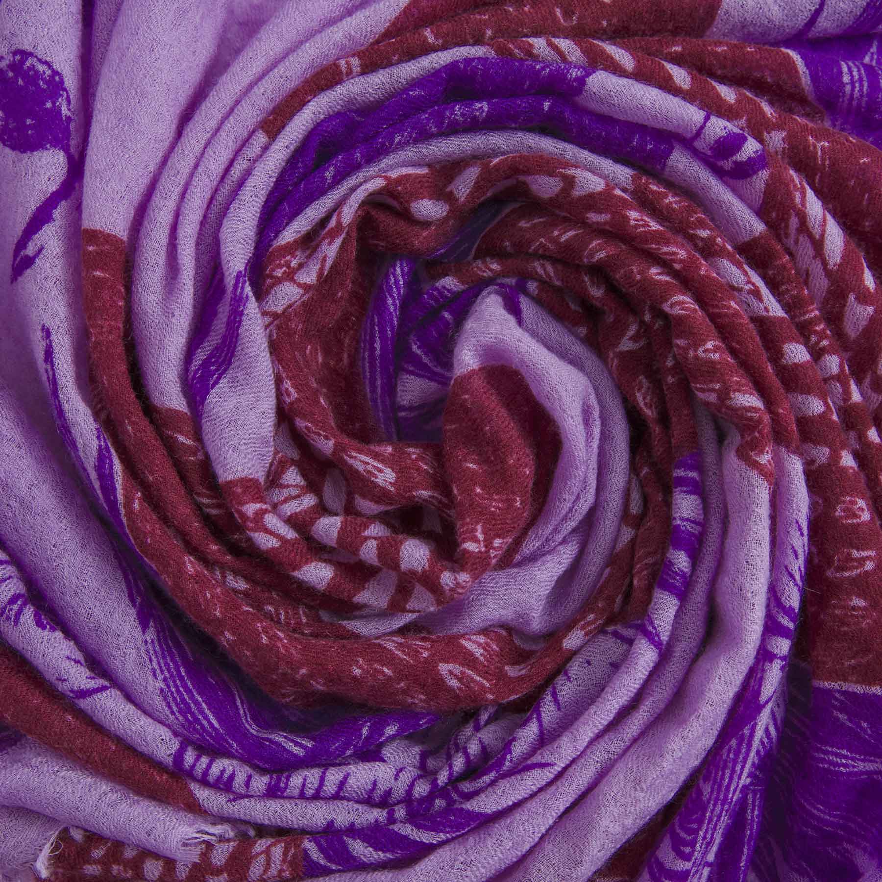 Felted Stole Garden Eden