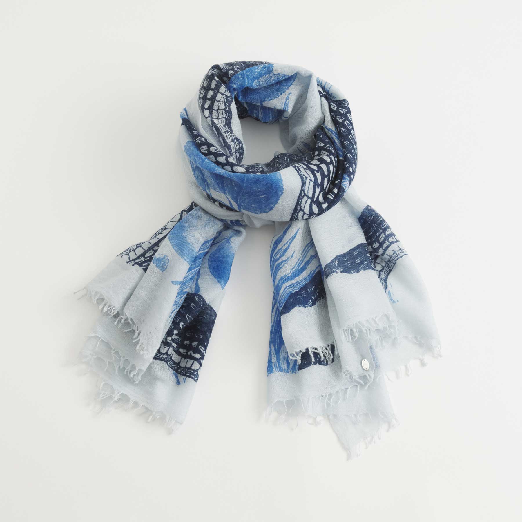 Felted Stole Garden Eden