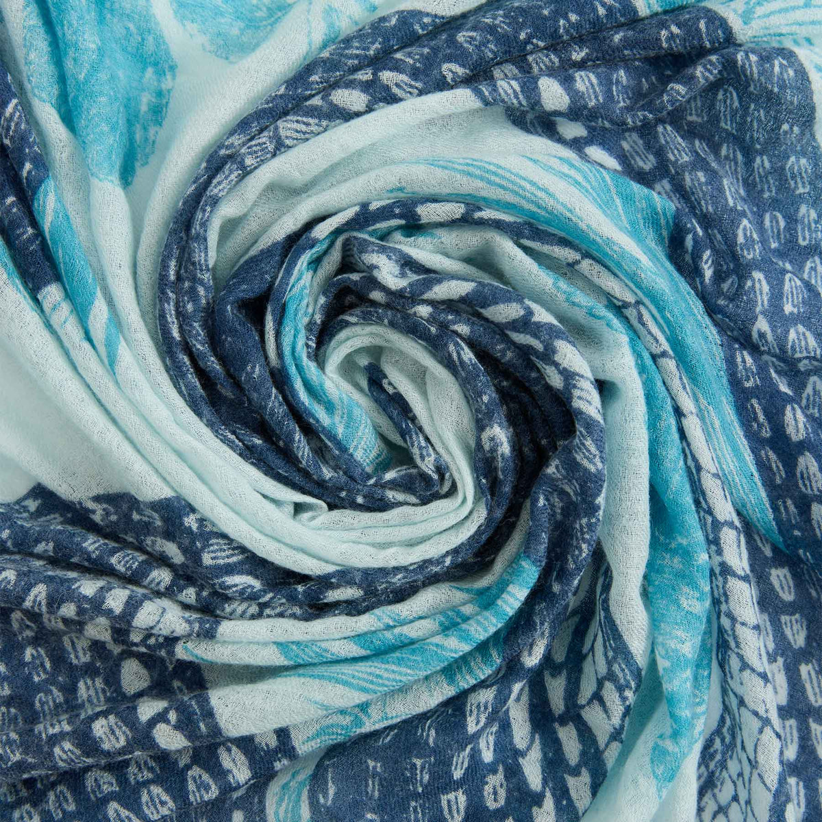 Felted Stole Garden Eden