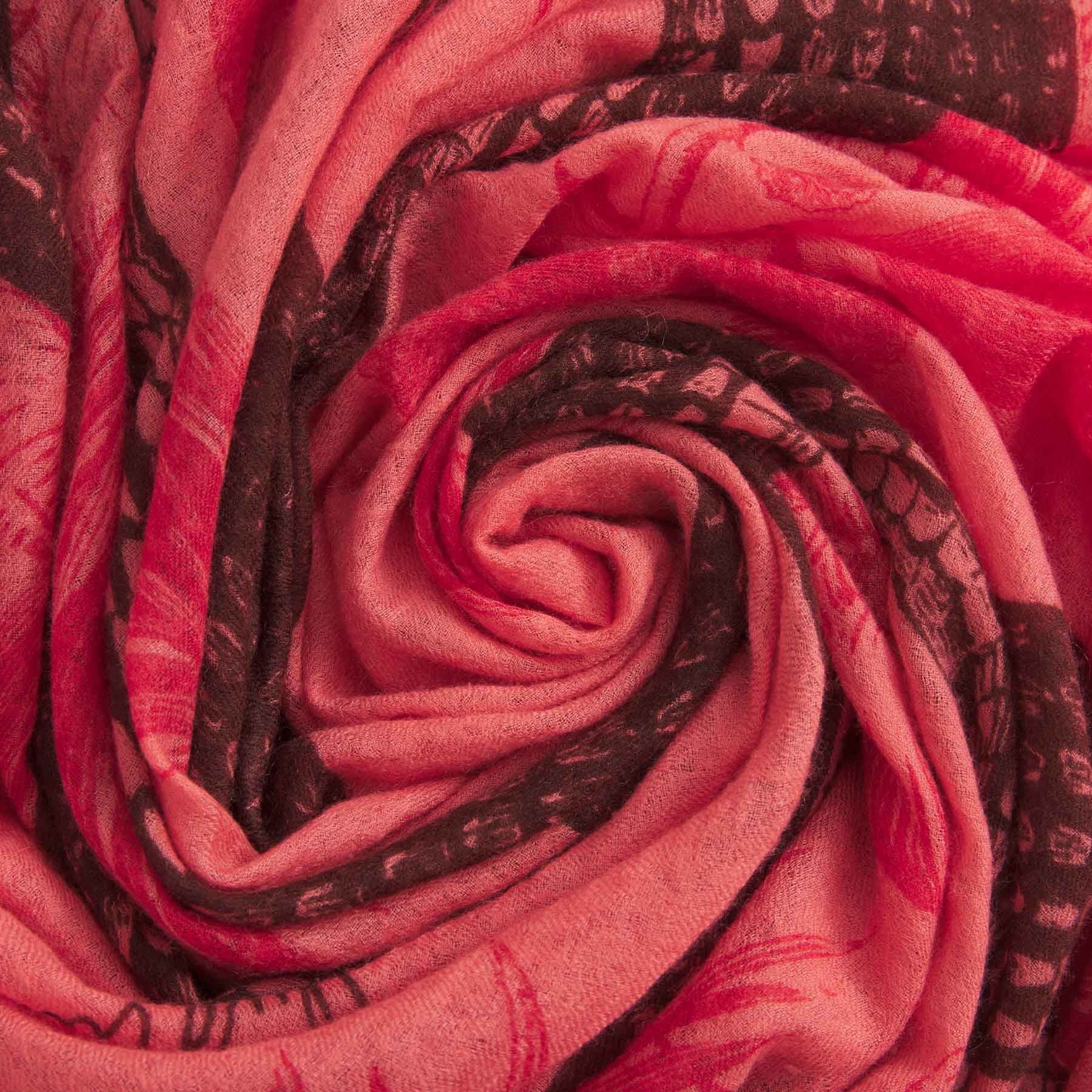 Felted Stole Garden Eden