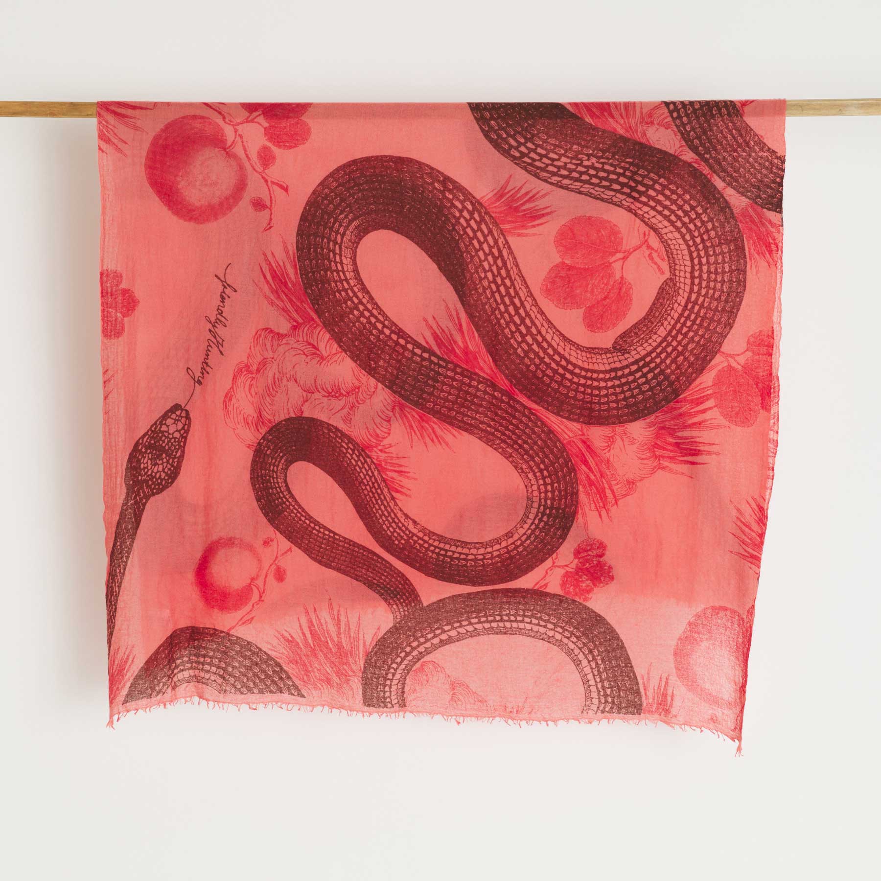 Felted Stole Garden Eden