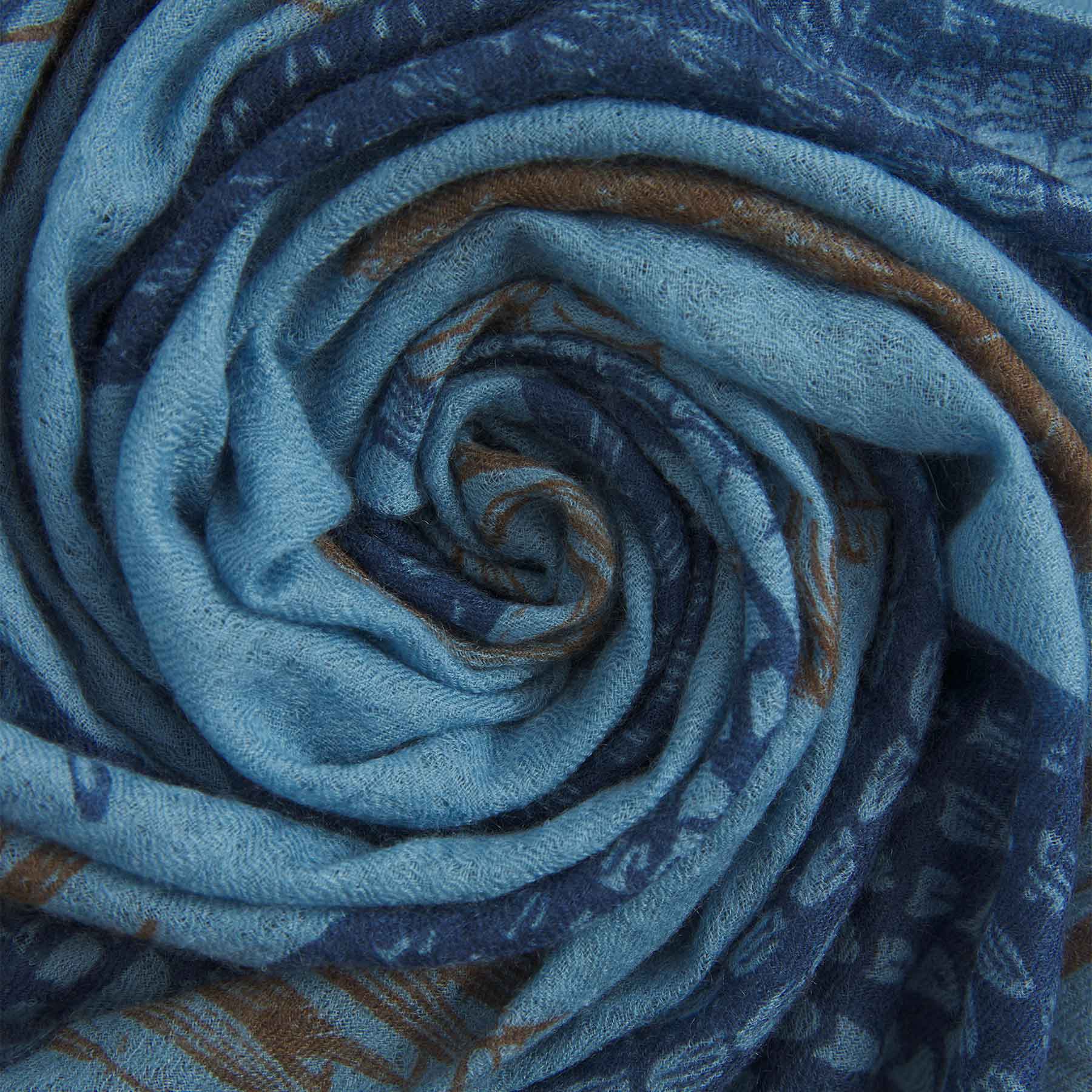 Felted Stole Garden Eden