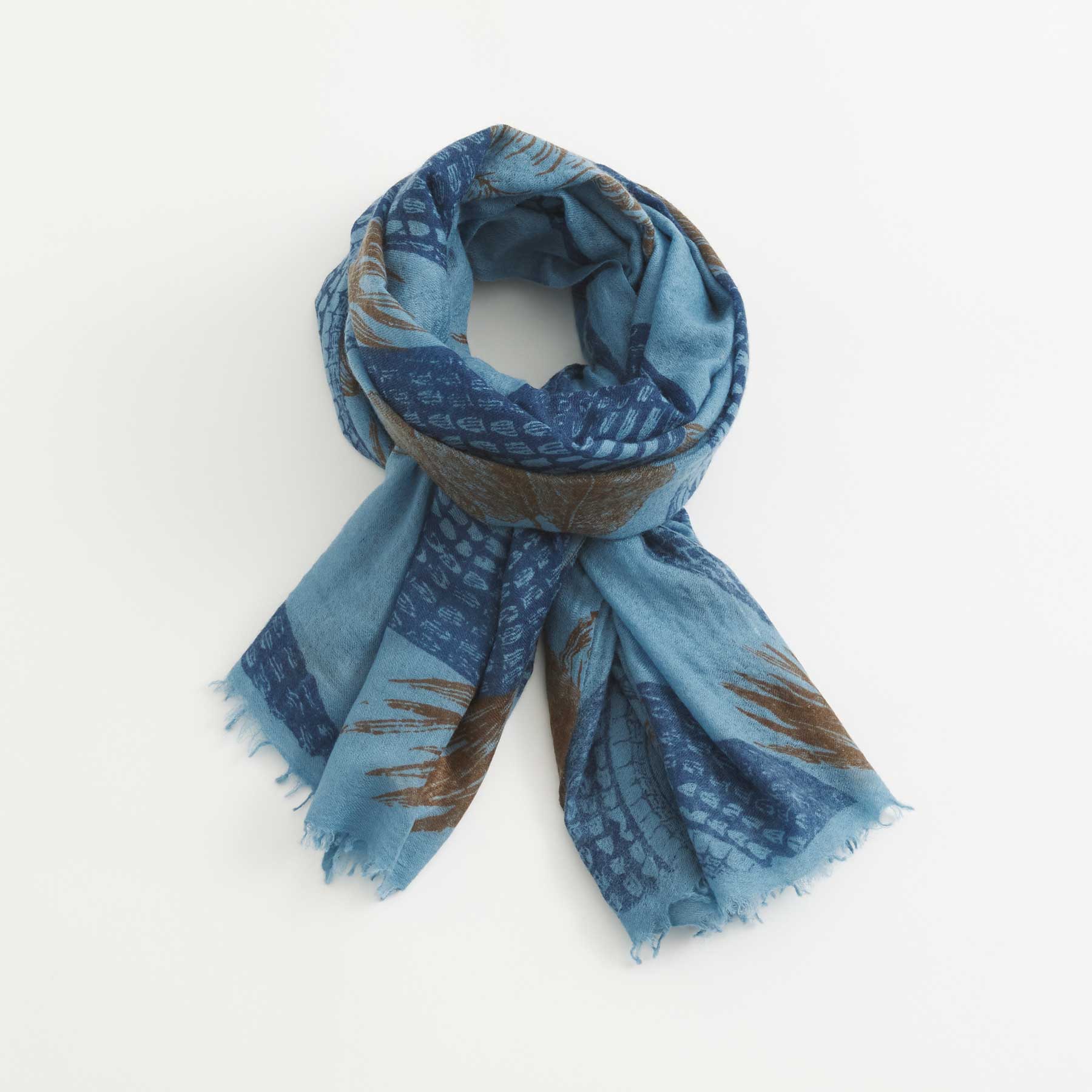 Felted Stole Garden Eden