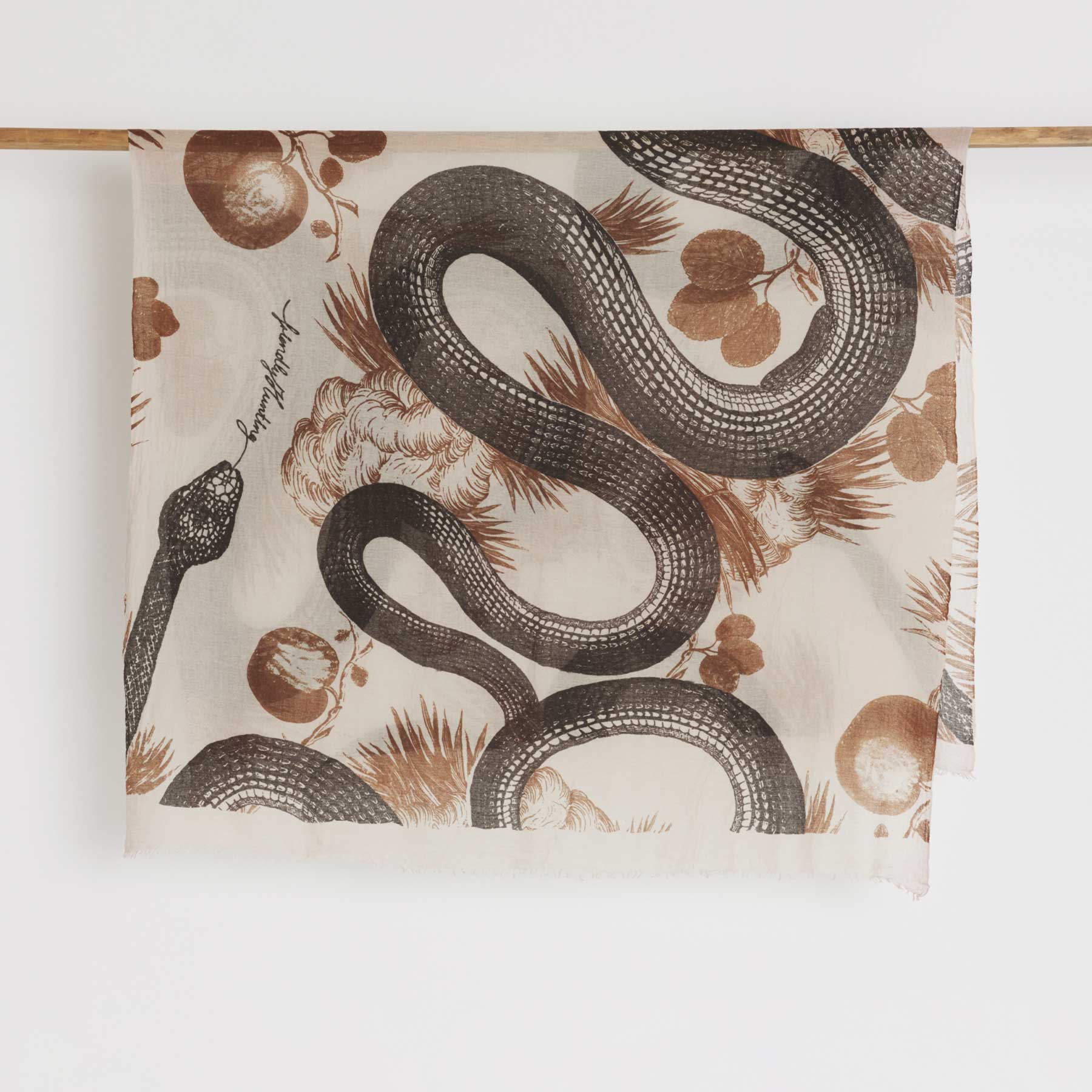 Felted Stole Garden Eden