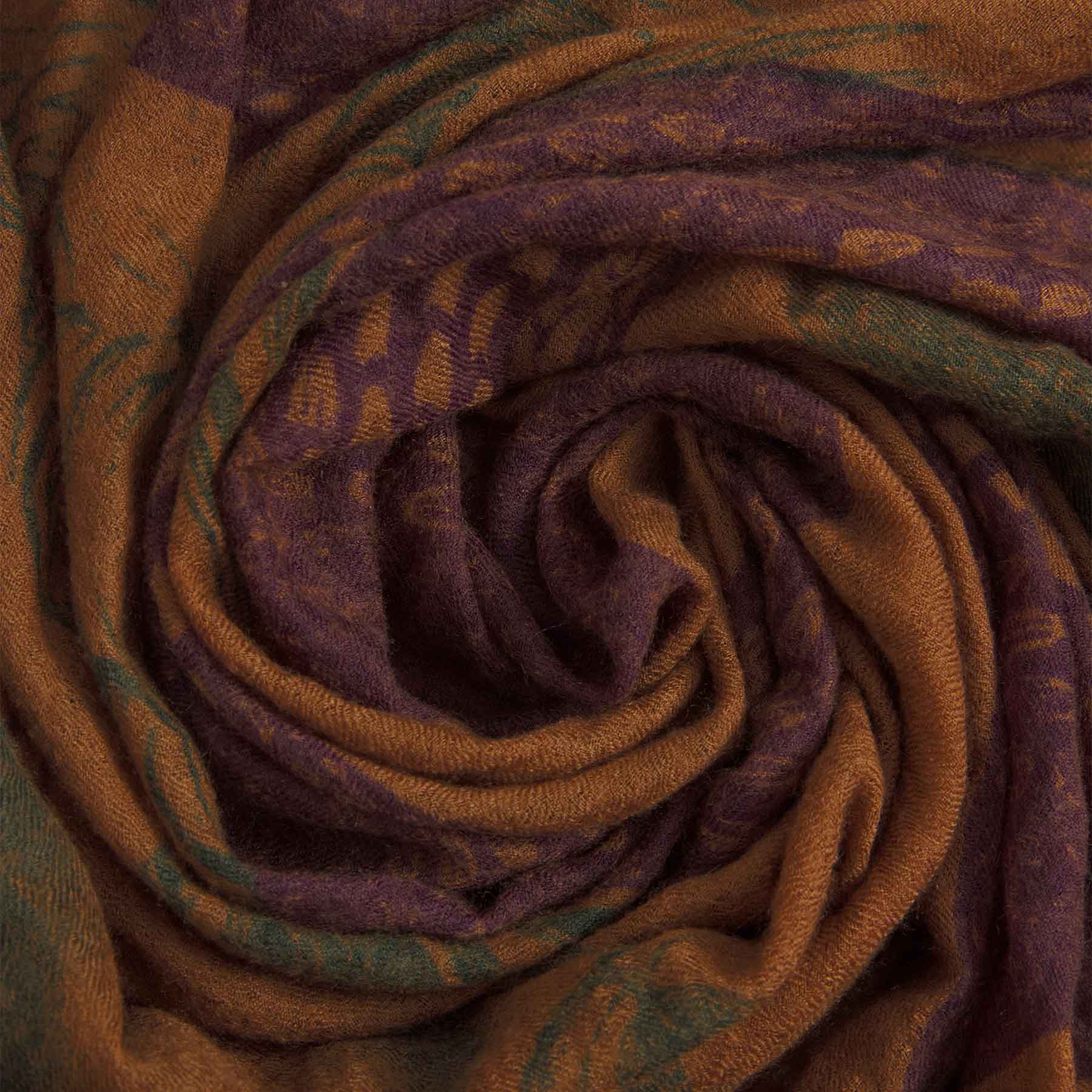 Felted Stole Garden Eden