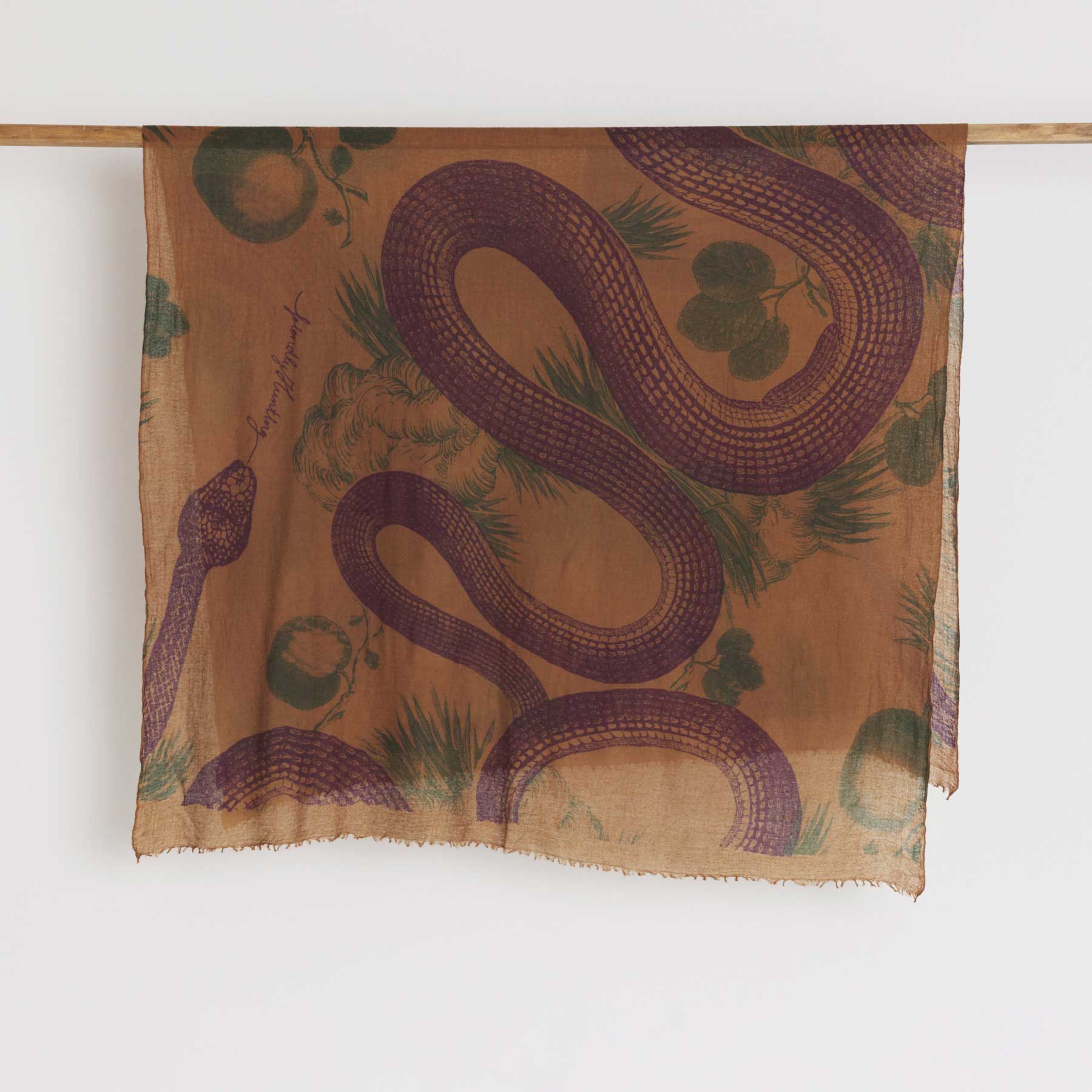 Felted Stole Garden Eden