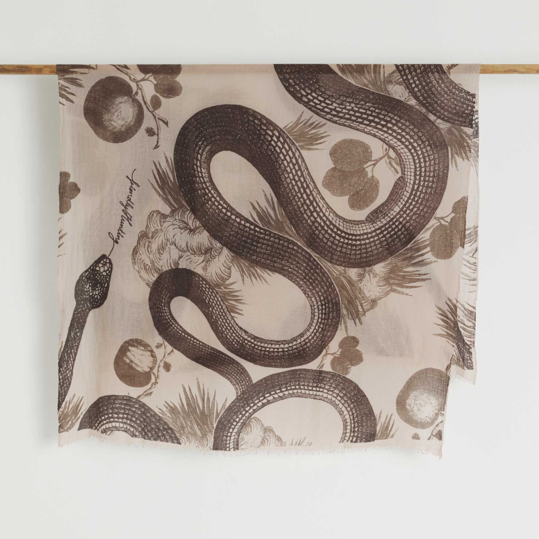 Felted Stole Garden Eden