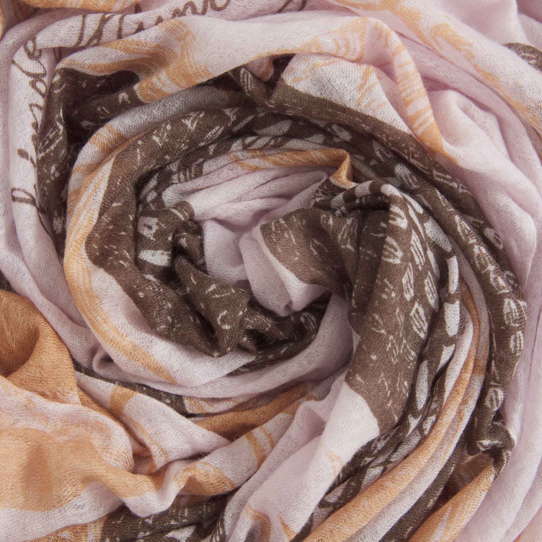 Felted Stole Garden Eden