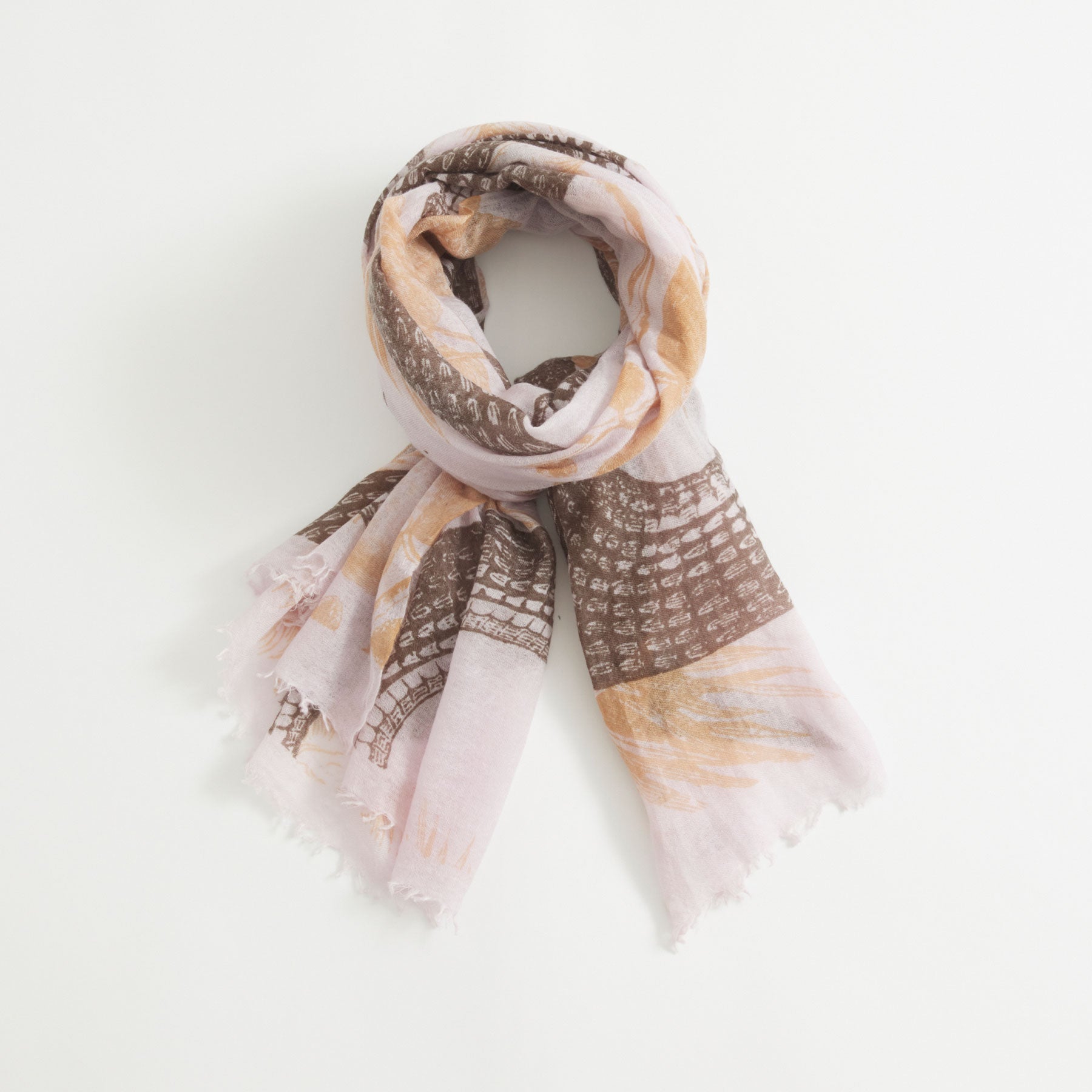 Felted Stole Garden Eden