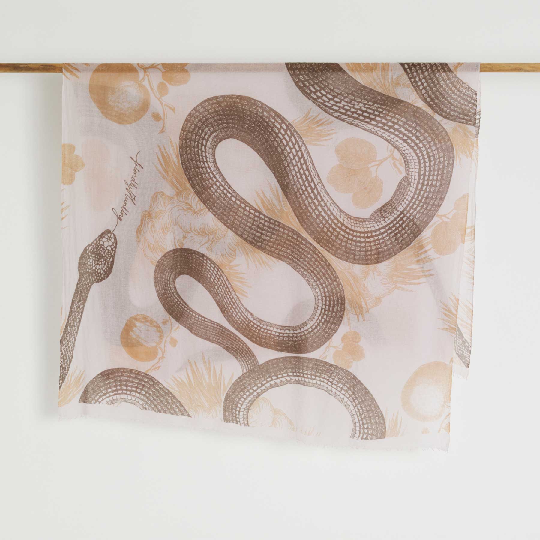 Felted Stole Garden Eden