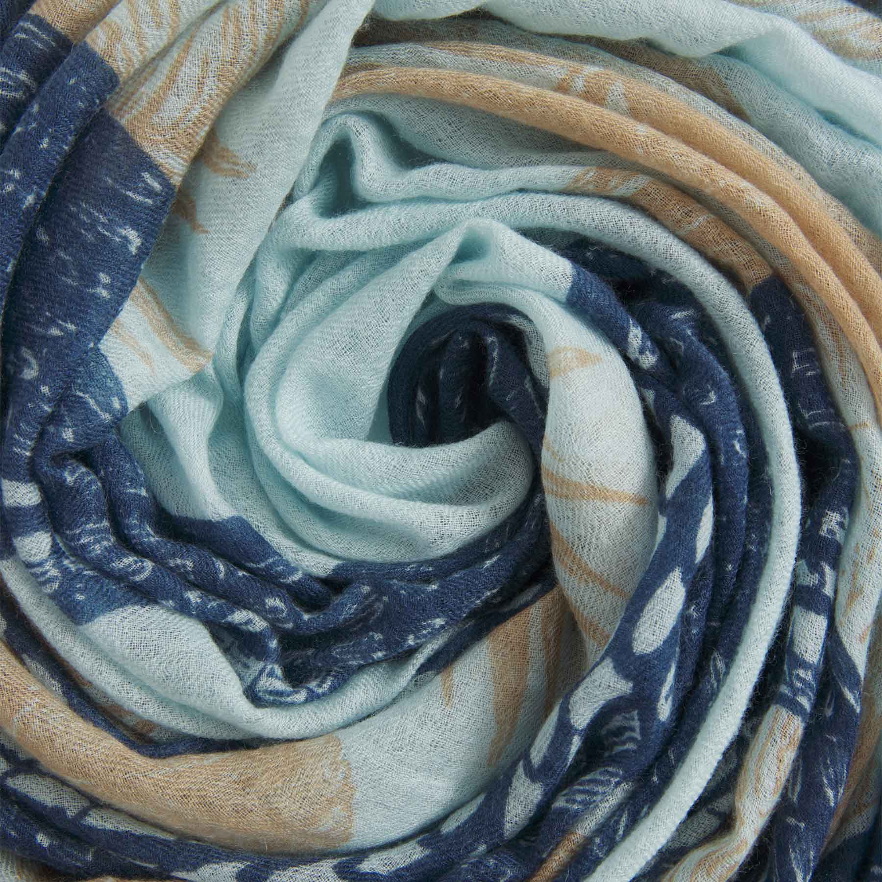 Felted Stole Garden Eden