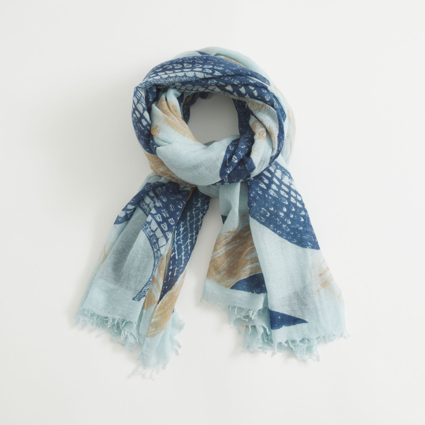 Felted Stole Garden Eden