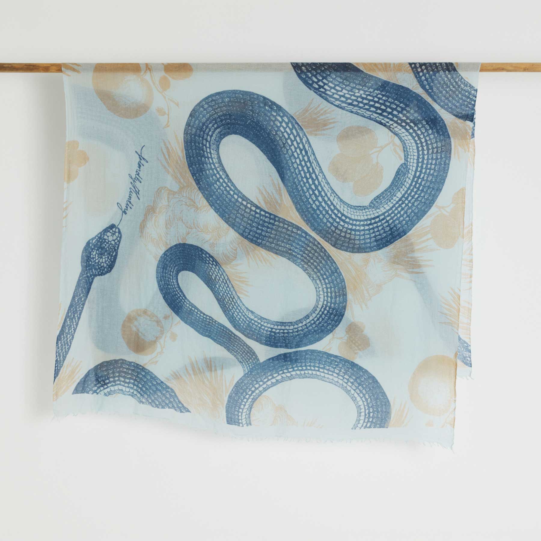 Felted Stole Garden Eden