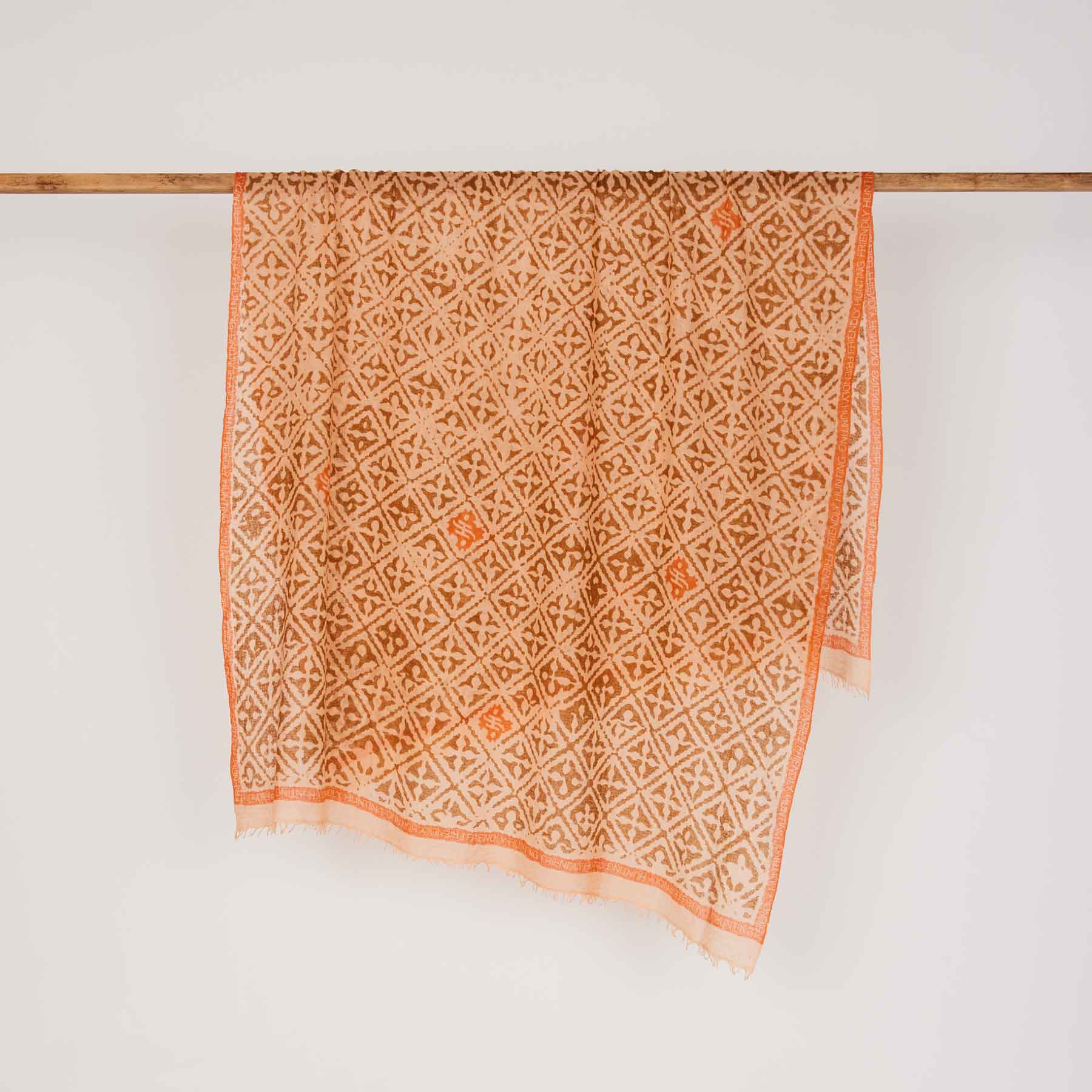 Felted Stole Eyes of Marrakesh