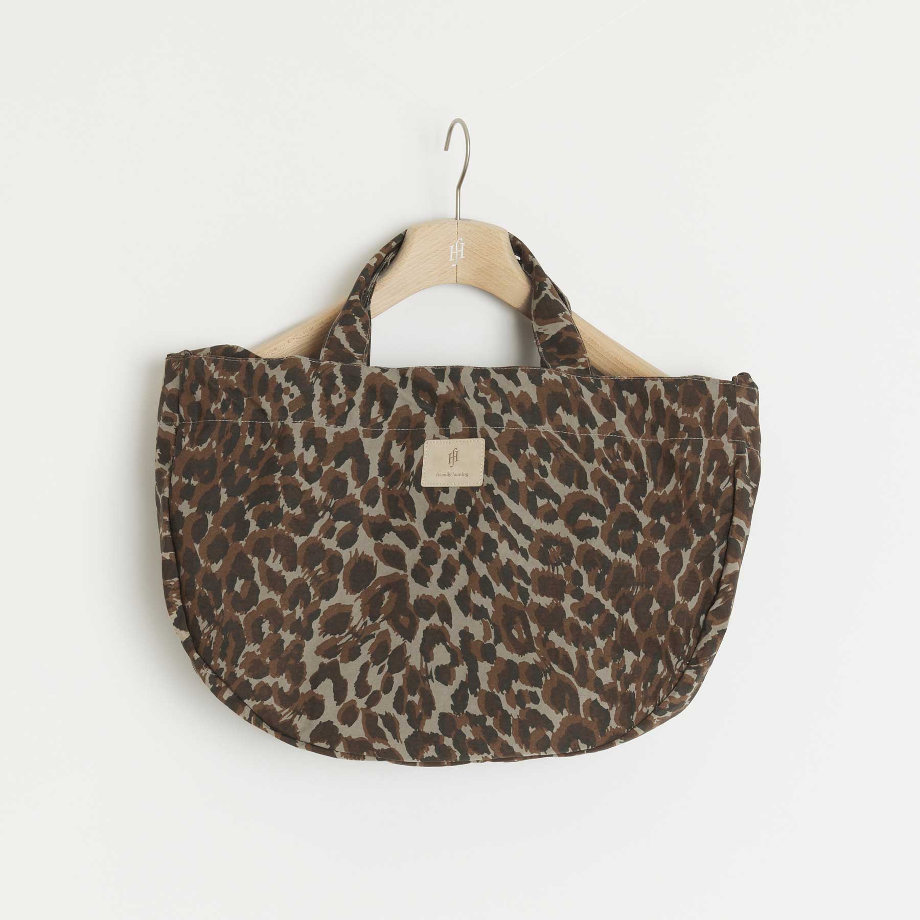 Bag Half Moon Cheetah with Patch