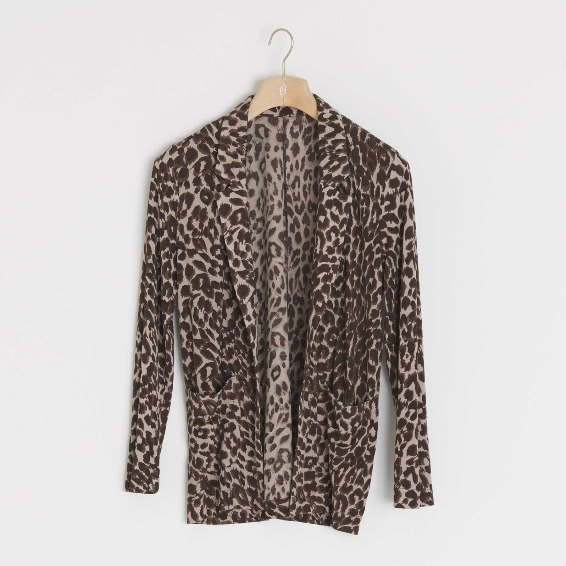 Jacket Bam Cheetah Silk Jersey