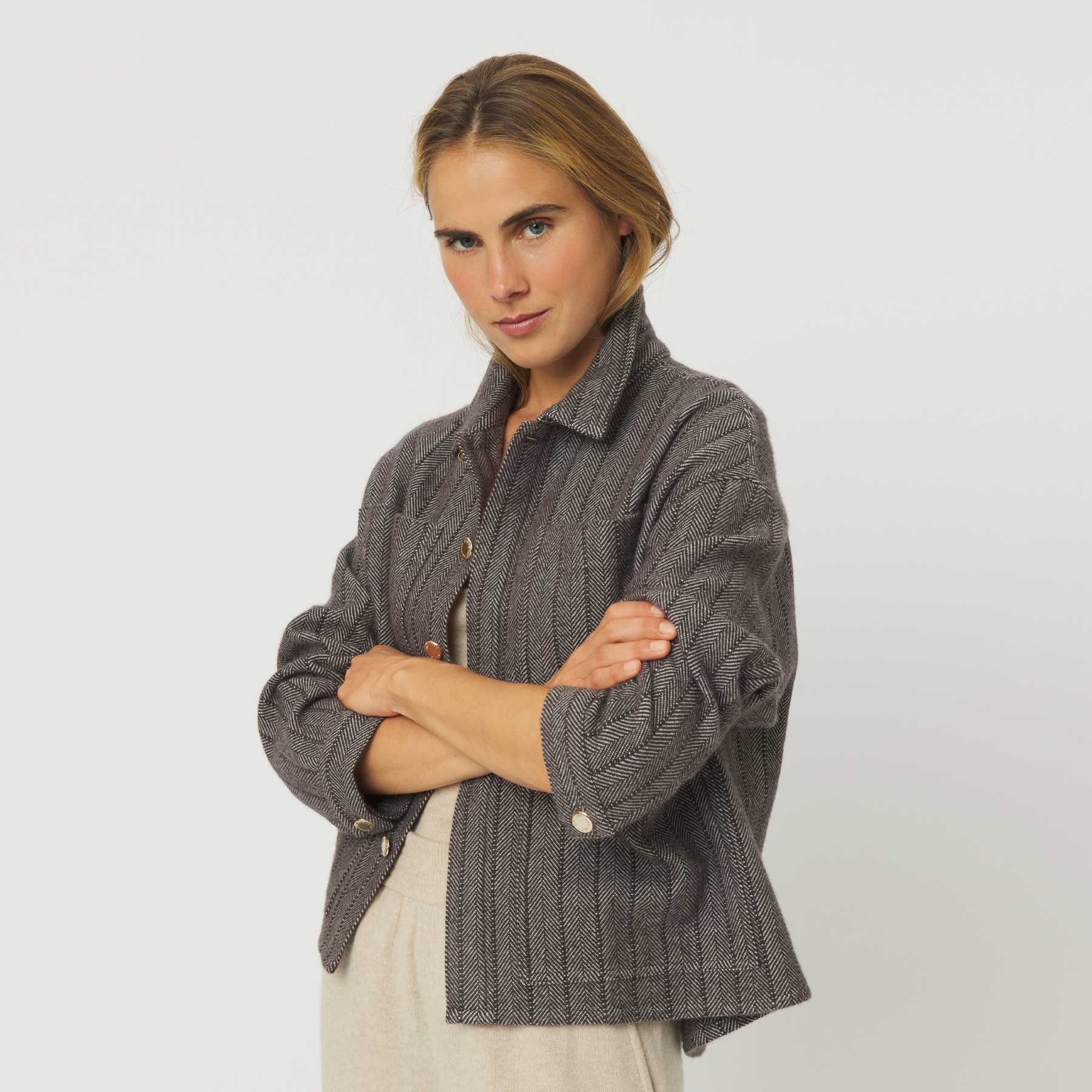 Jacket Full Fishbone