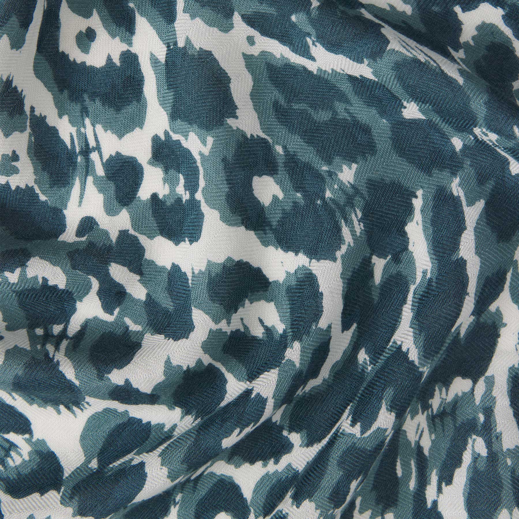 Kite Scarf Silk Cashmere Cheetah