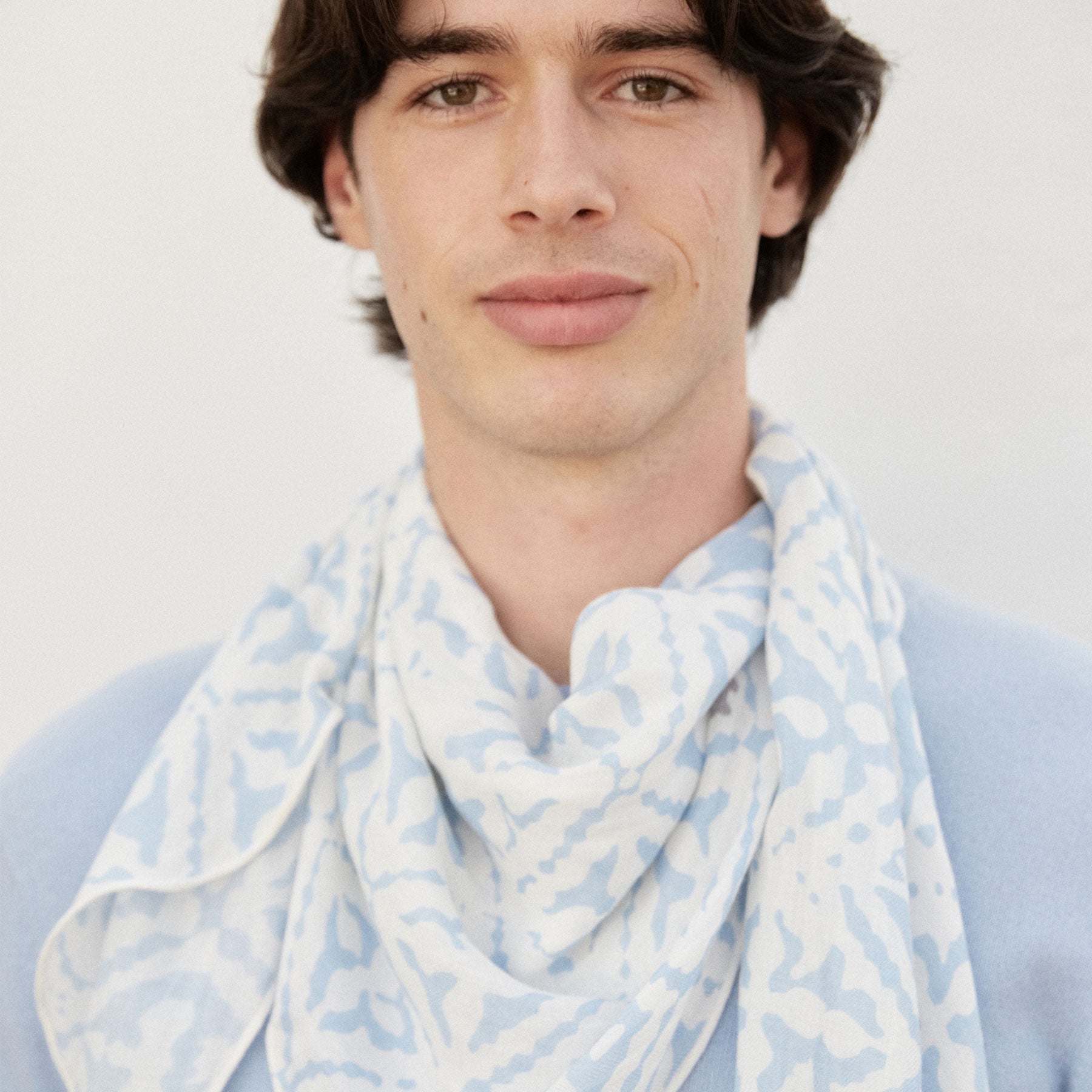 Kite Scarf Silk Cashmere Eyes of Marrakesh