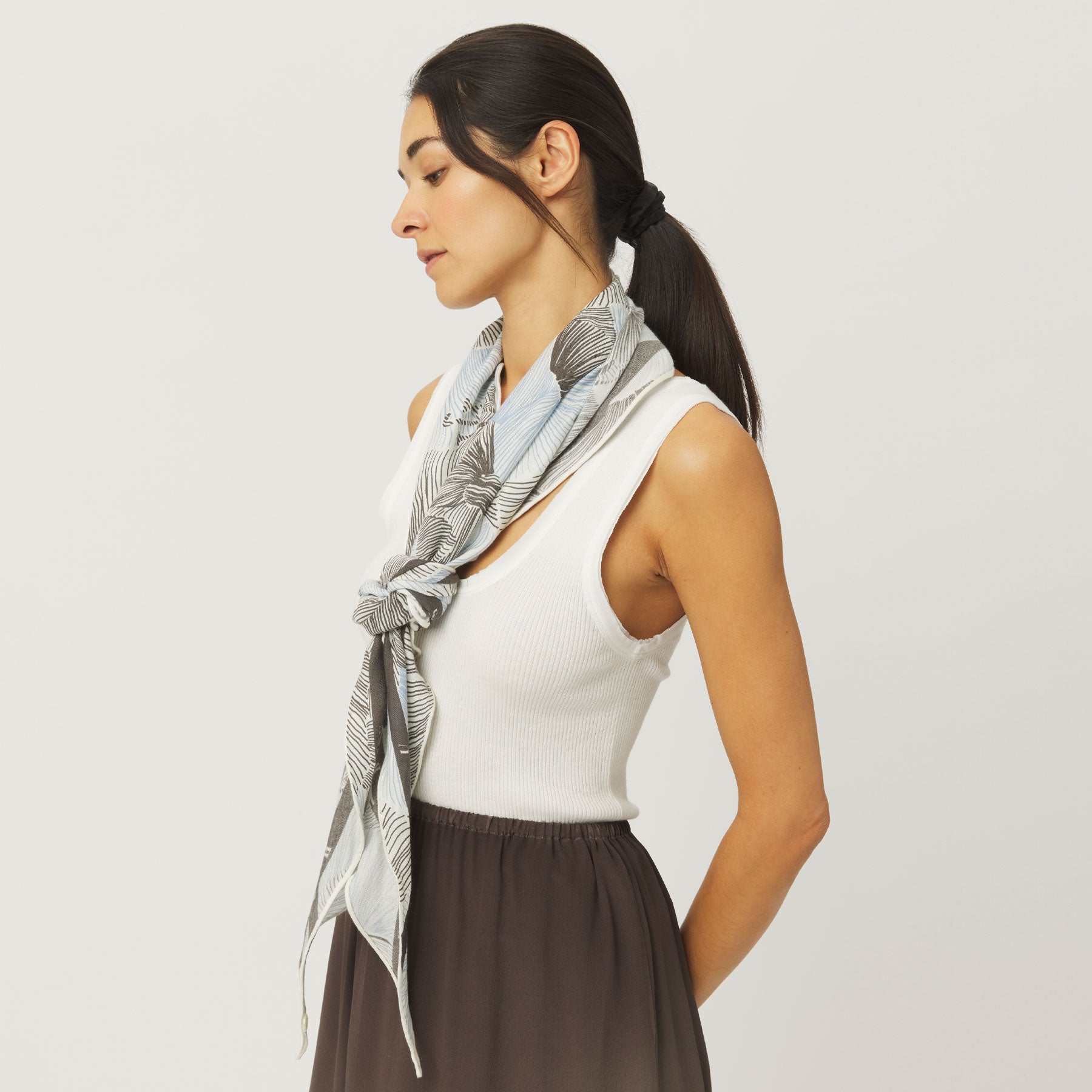 Kite Scarf Silk Cashmere Fluid