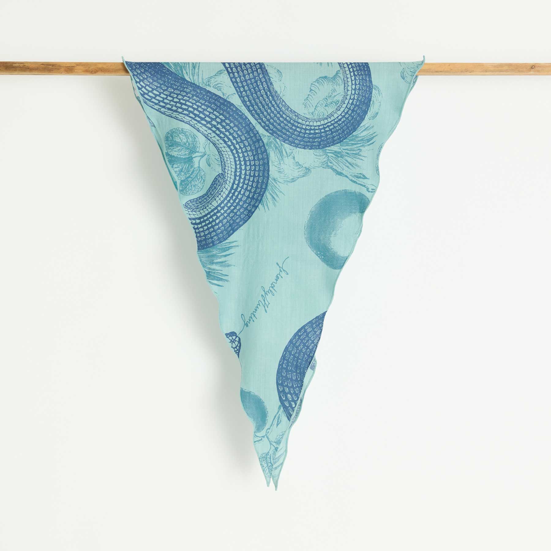 Kite Scarf Silk Cashmere Garden Eden