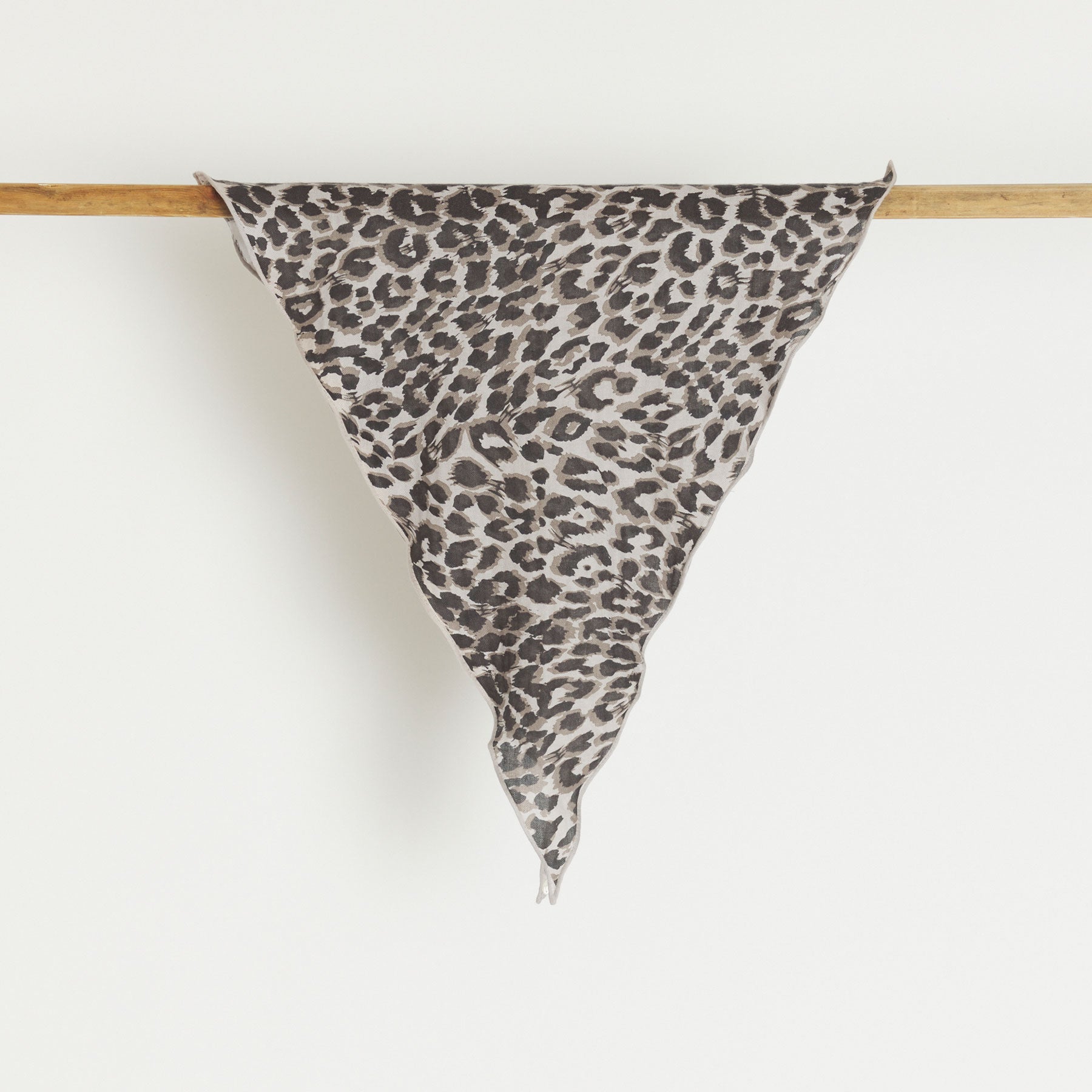 Kite Scarf Silk Cashmere Midi Cheetah